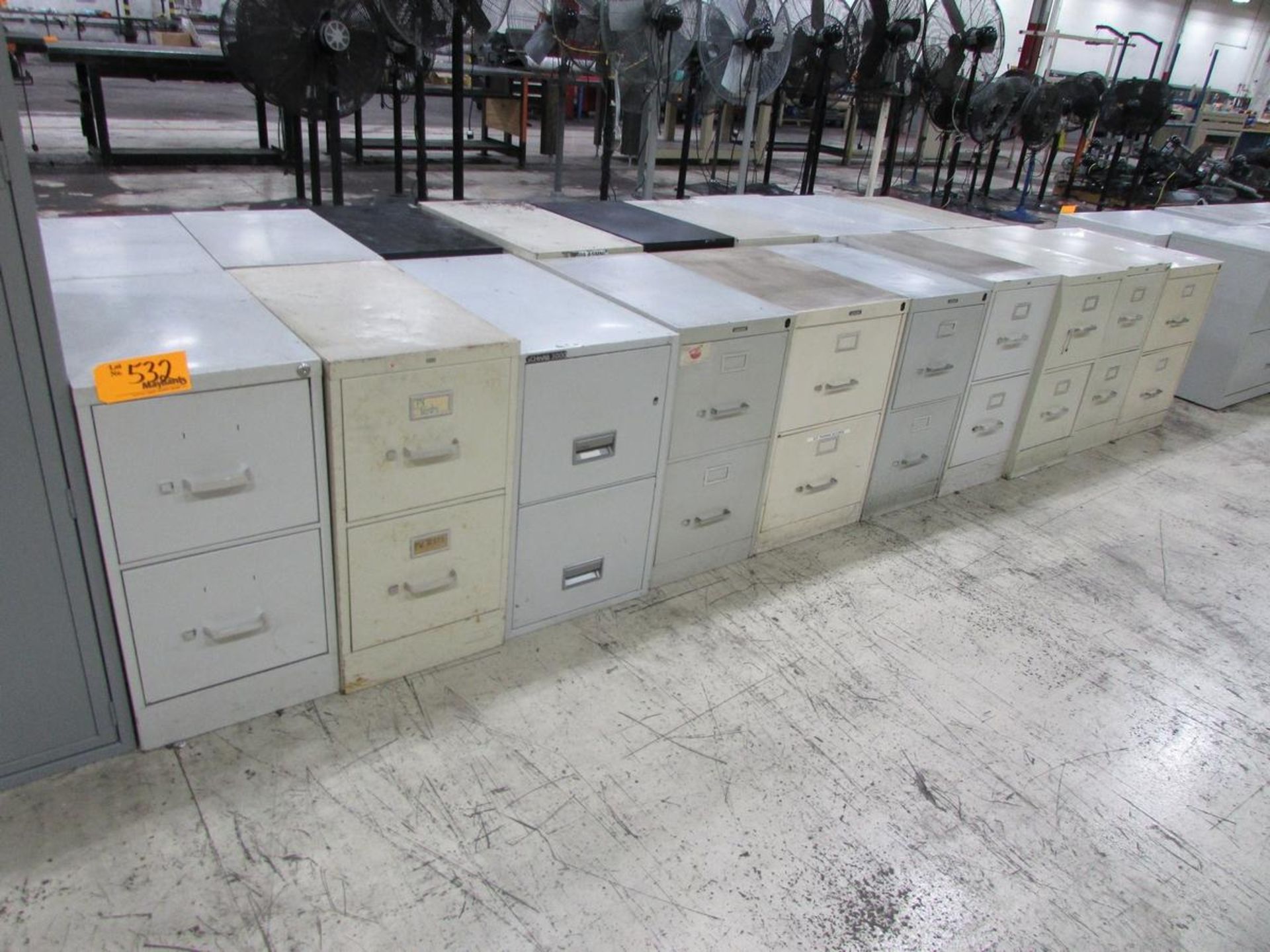 (23) 2-Drawer Vertical File Cabinets