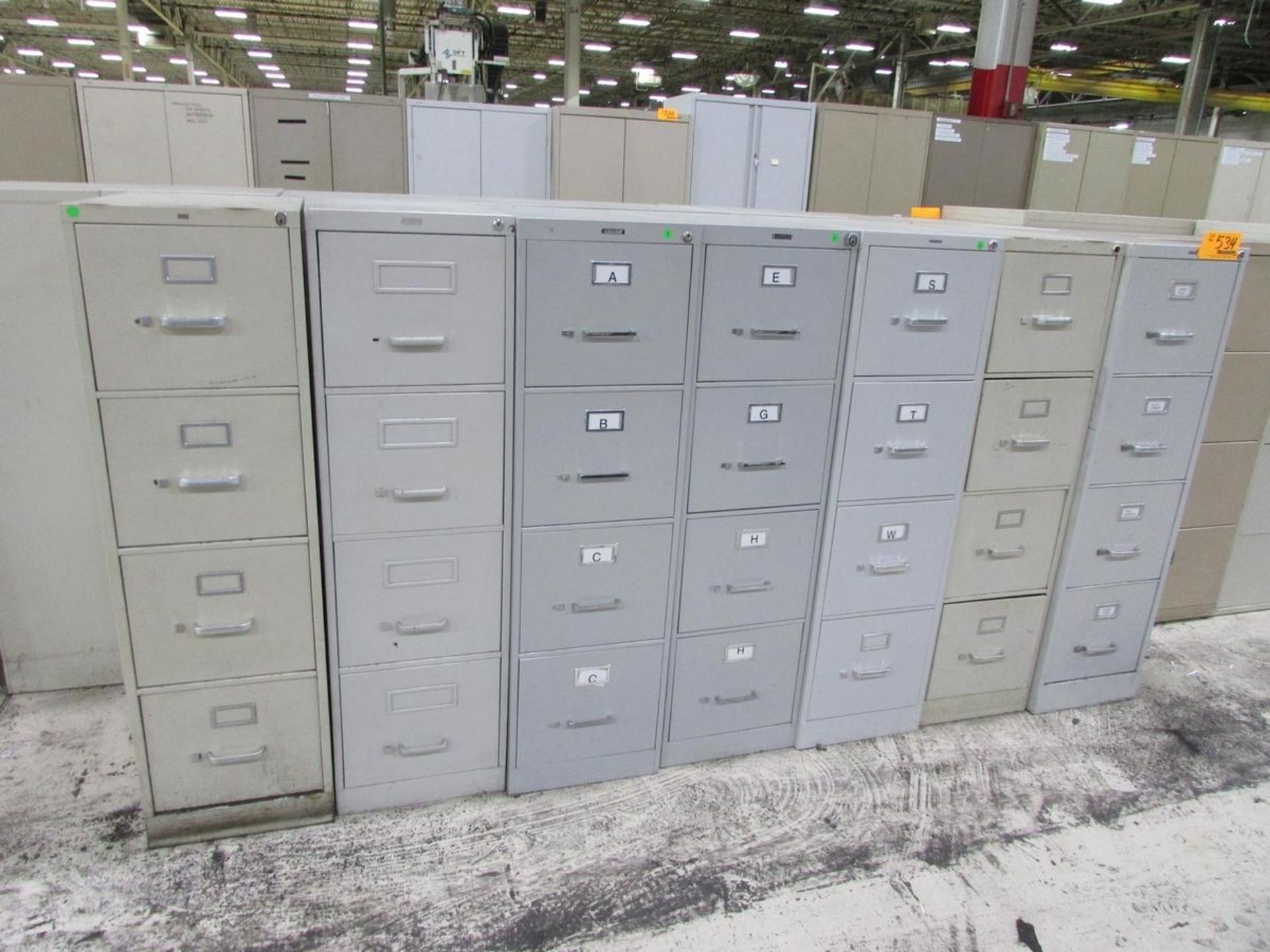 (15) 4-Drawer Vertical File Cabinets - Image 3 of 3