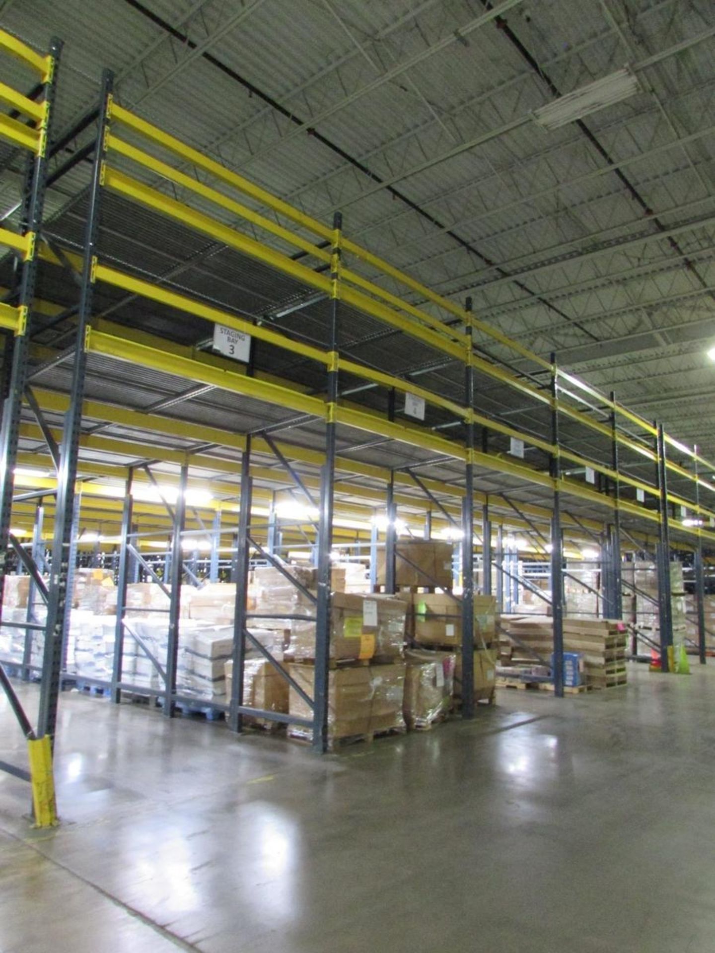 (30) Sections of Adjustable Gravity Flow Pallet Racking - Image 4 of 6