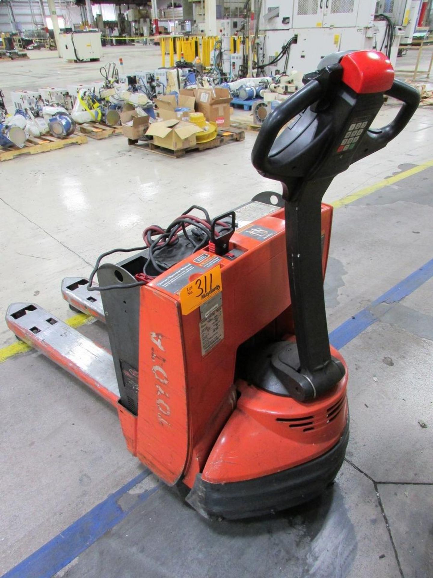 Toyota 7HBW23 4500Lb. 24V Electric Walk-Behind Pallet Truck