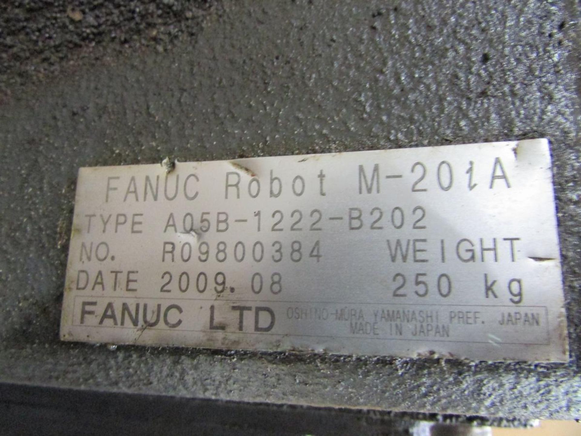 2009 Fanuc M-20iA Industrial Robot - Image 5 of 5
