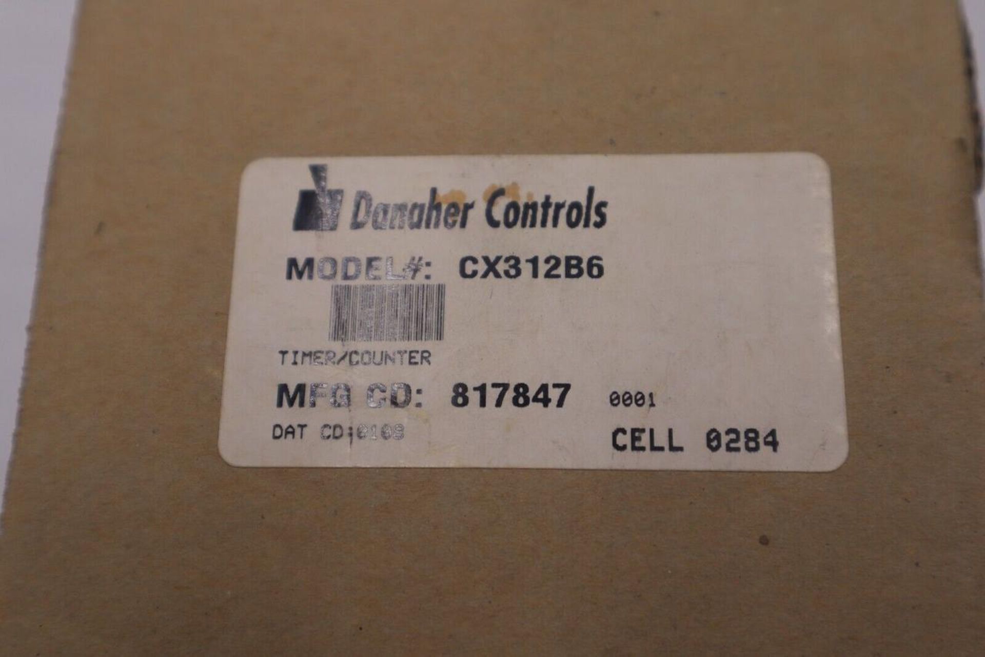 DANAHER CONTROLS CX312B6 / CX312B6 - Image 2 of 2