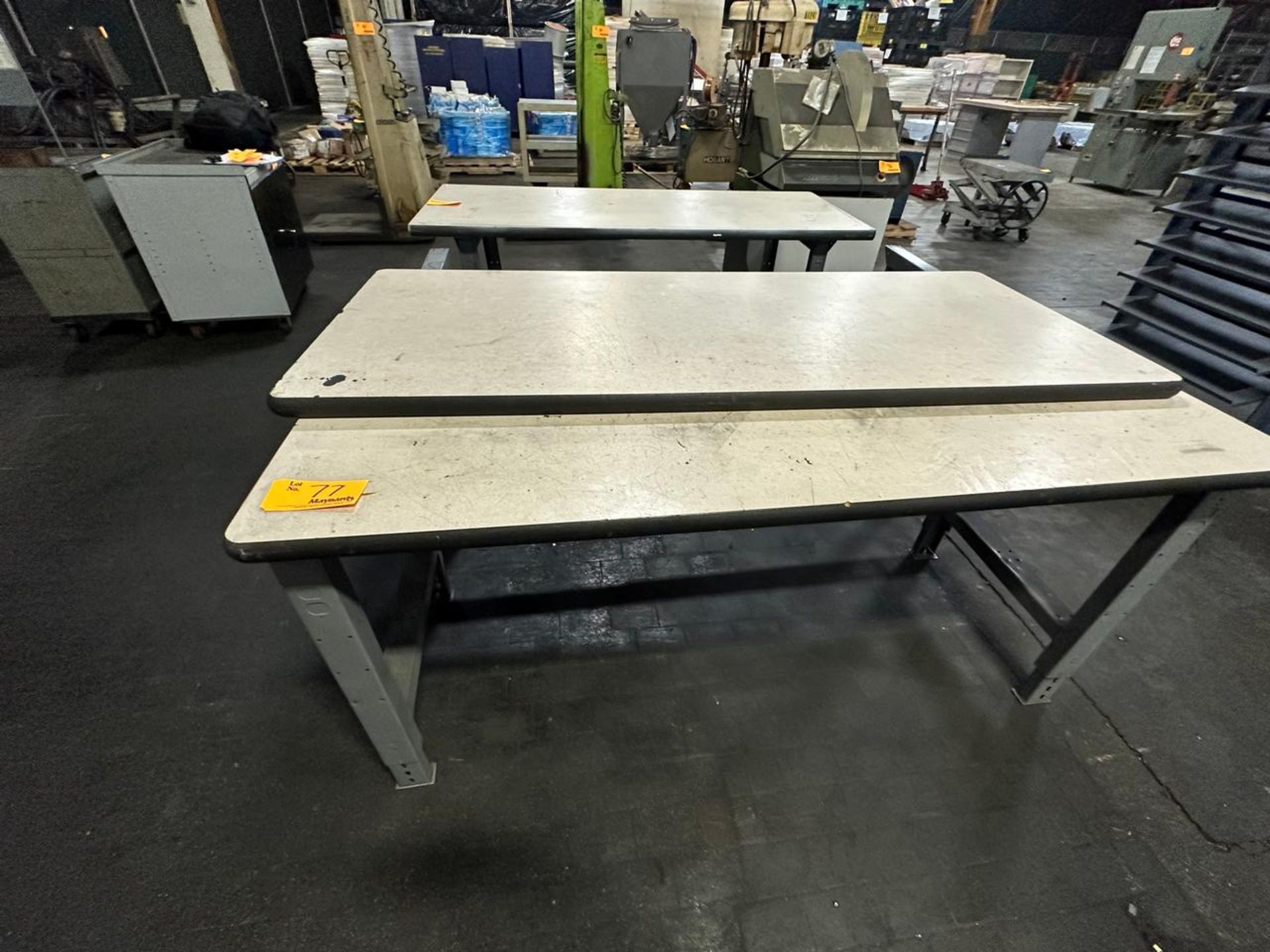 Lot of Work Tables (4) - Image 2 of 3