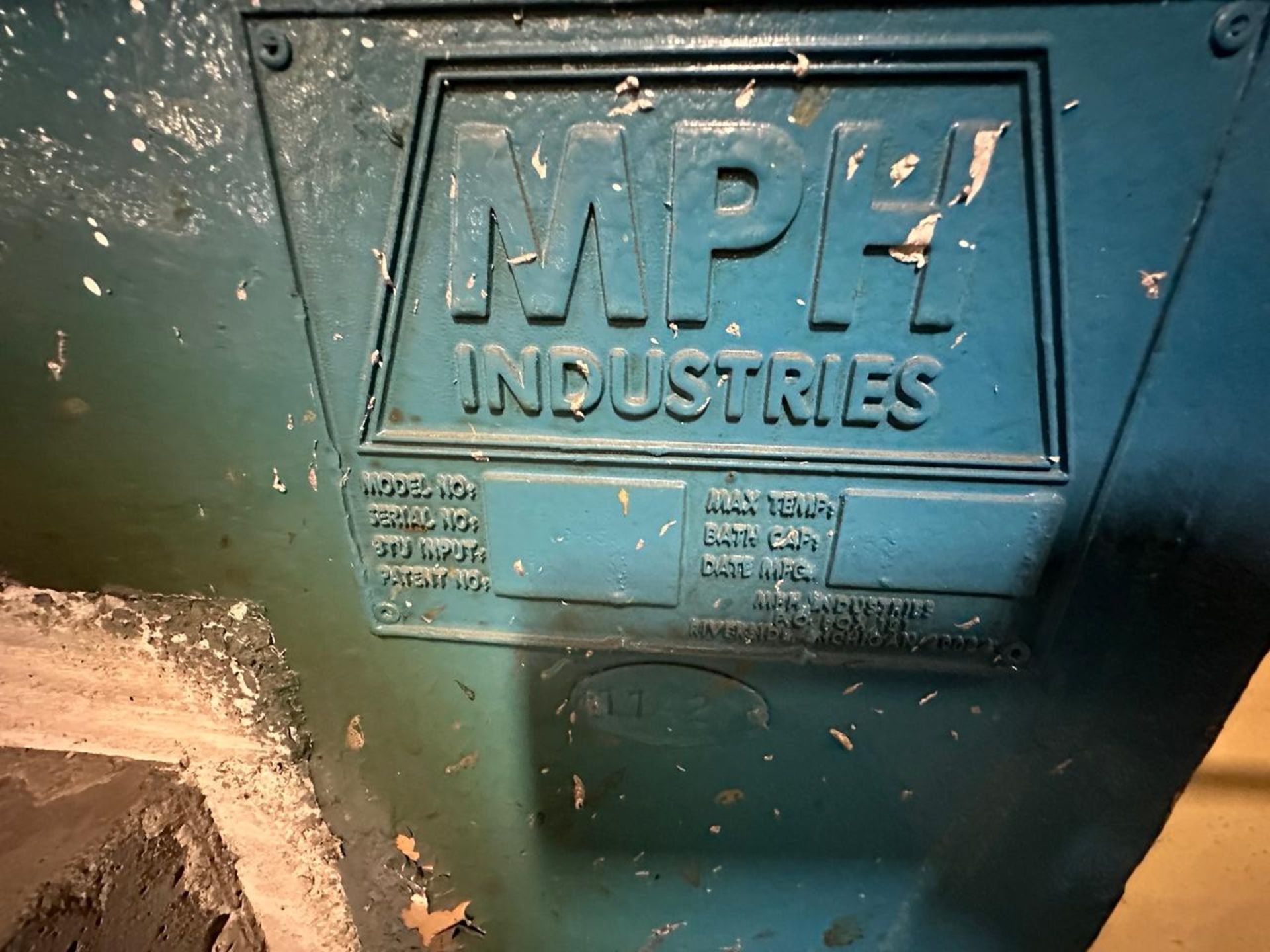 MPH Industries Die Cast Holding Furnace - Image 3 of 3