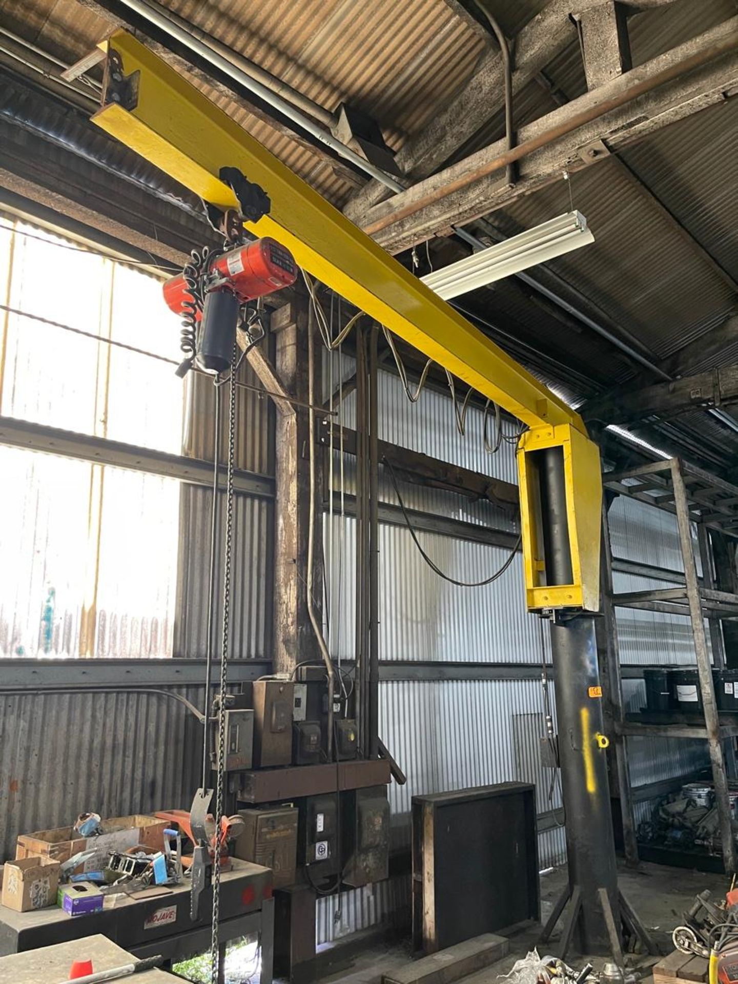 Acco 1/2-Ton Freestanding Jib Crane - Image 2 of 6