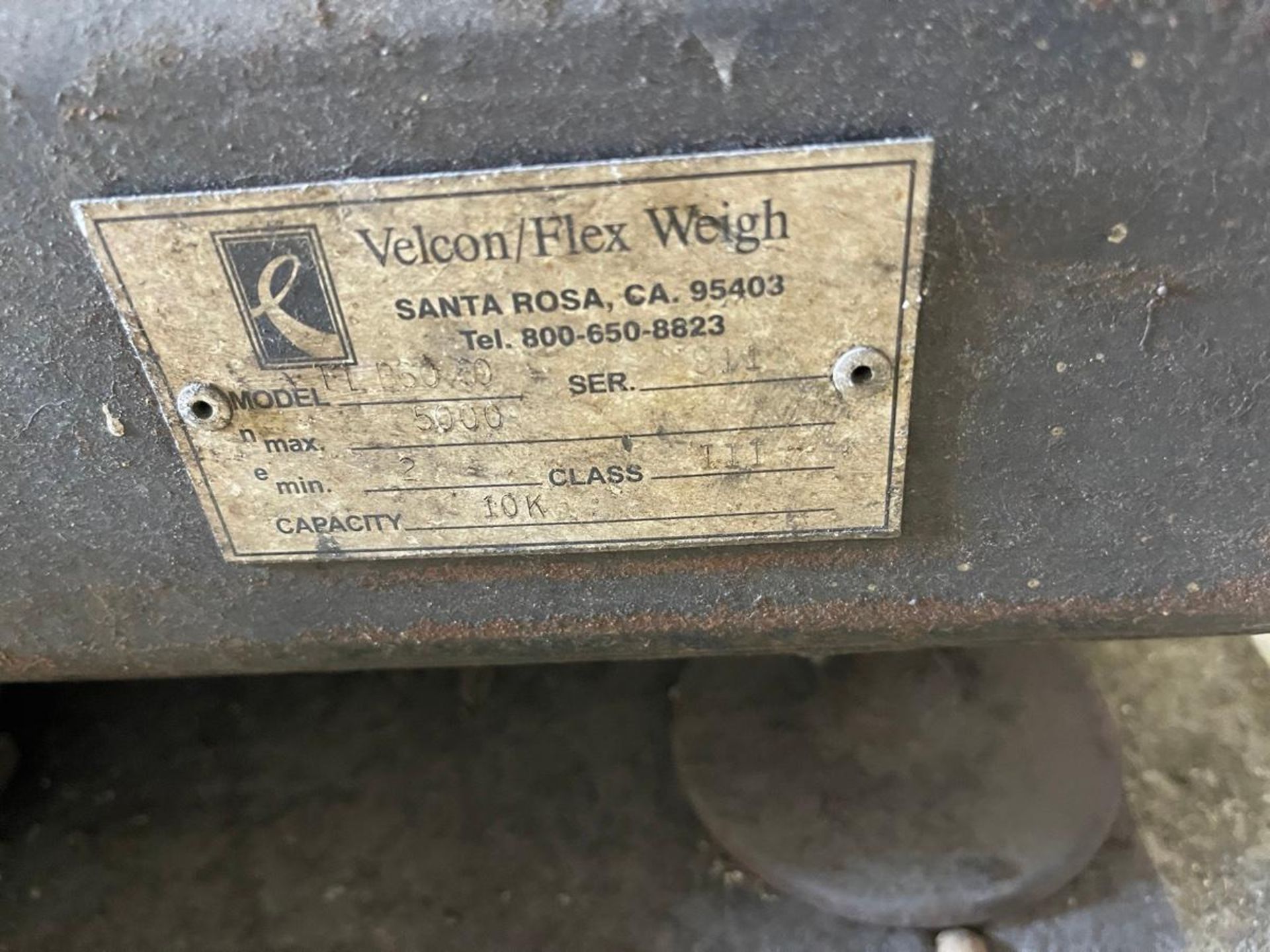 FlexWeigh FL B6060 10,000 Lb Capacity Scale - Image 3 of 3