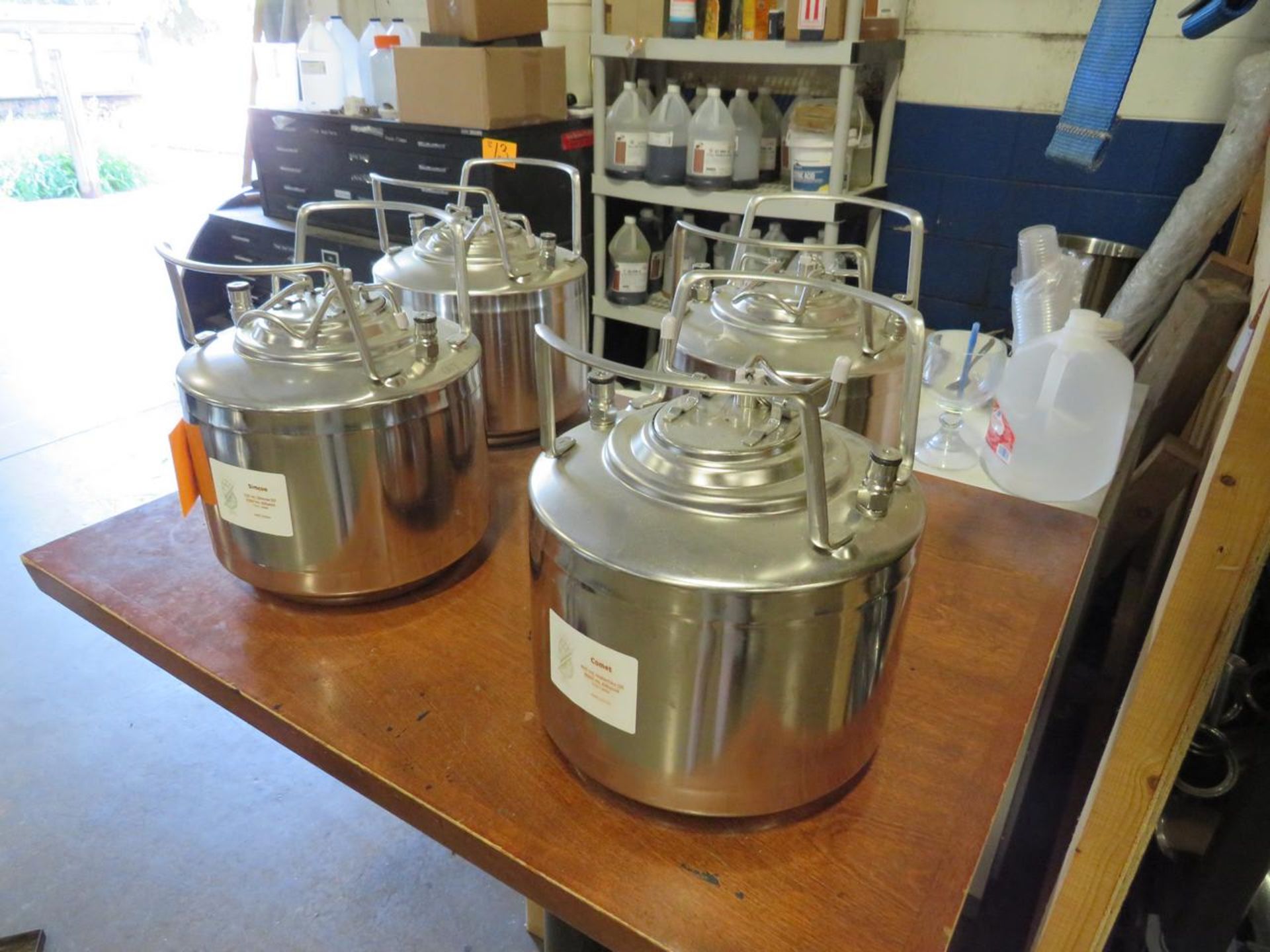 Lot of (4) Stainless Steel Containers - Image 3 of 4