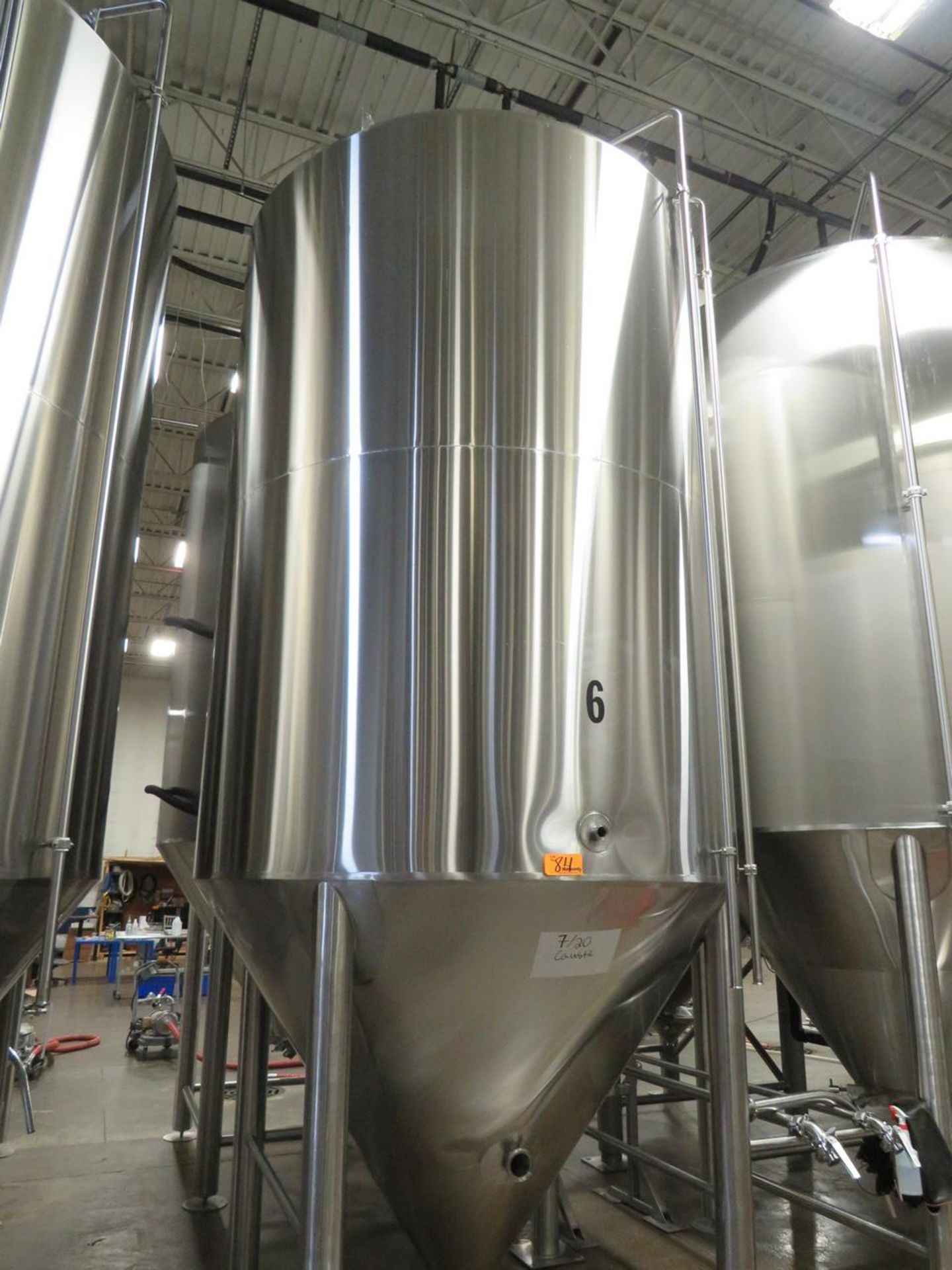 2012 Craftwerk 100-BBL Capacity Stainless Steel Fermentaion Tank - Image 4 of 8