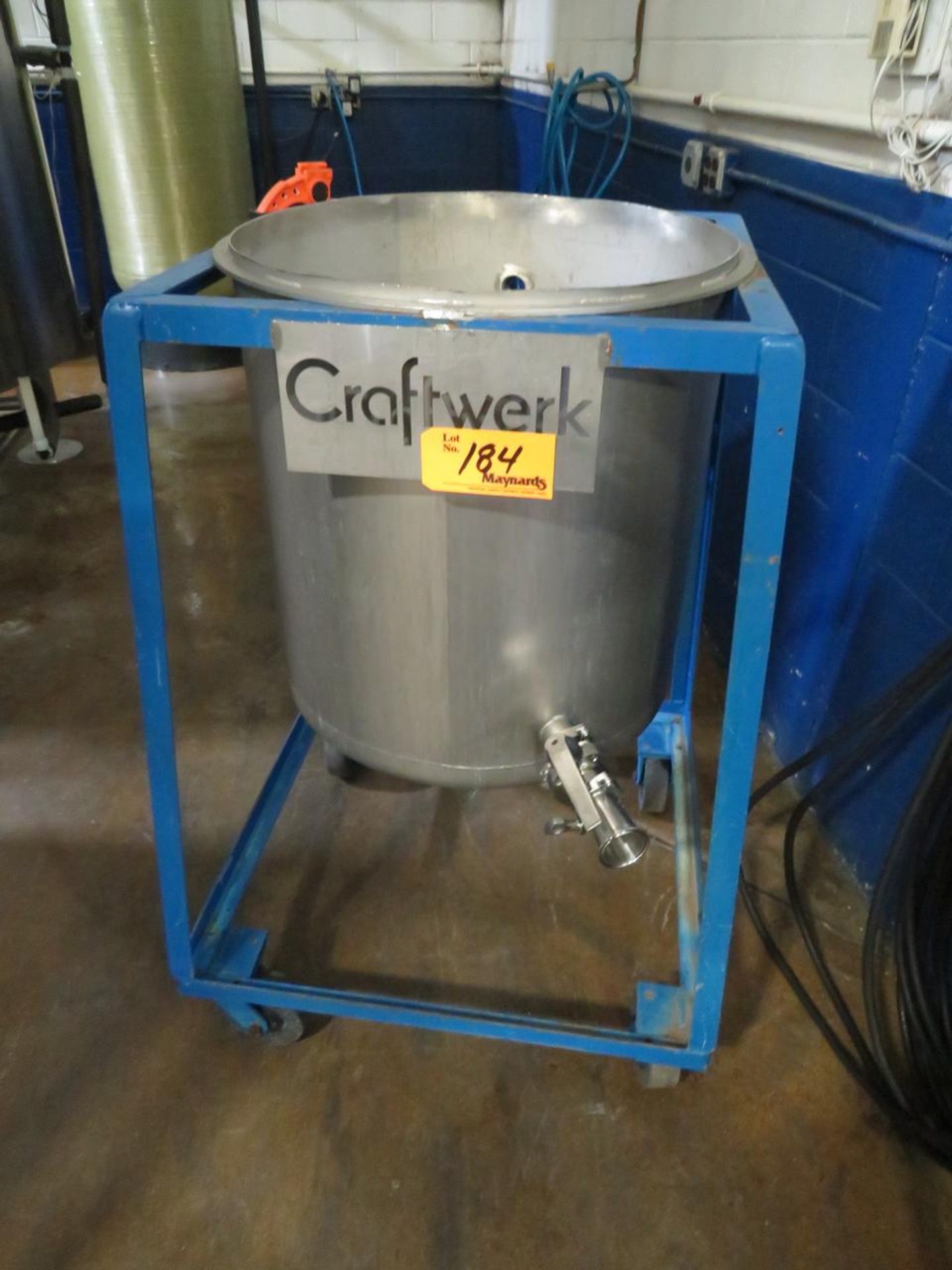 Stainless Steel Container with Casters