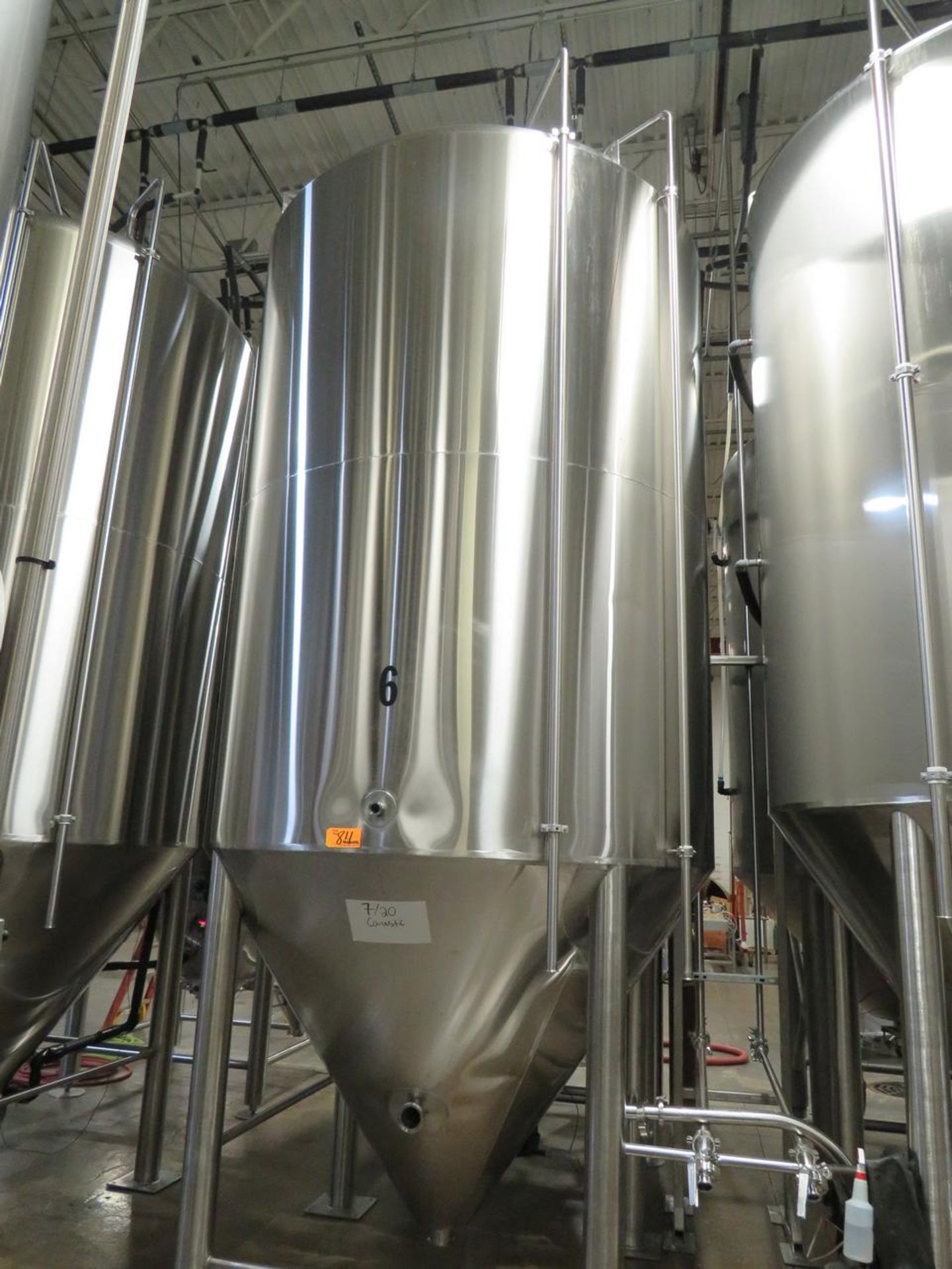 2012 Craftwerk 100-BBL Capacity Stainless Steel Fermentaion Tank - Image 2 of 8