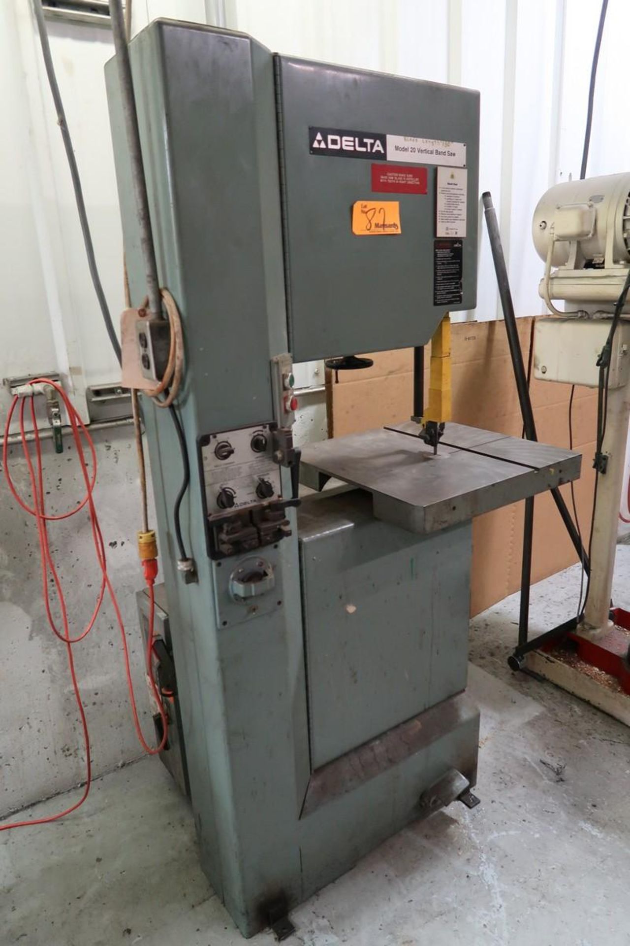 Delta 20 Vertical band saw - Image 2 of 5