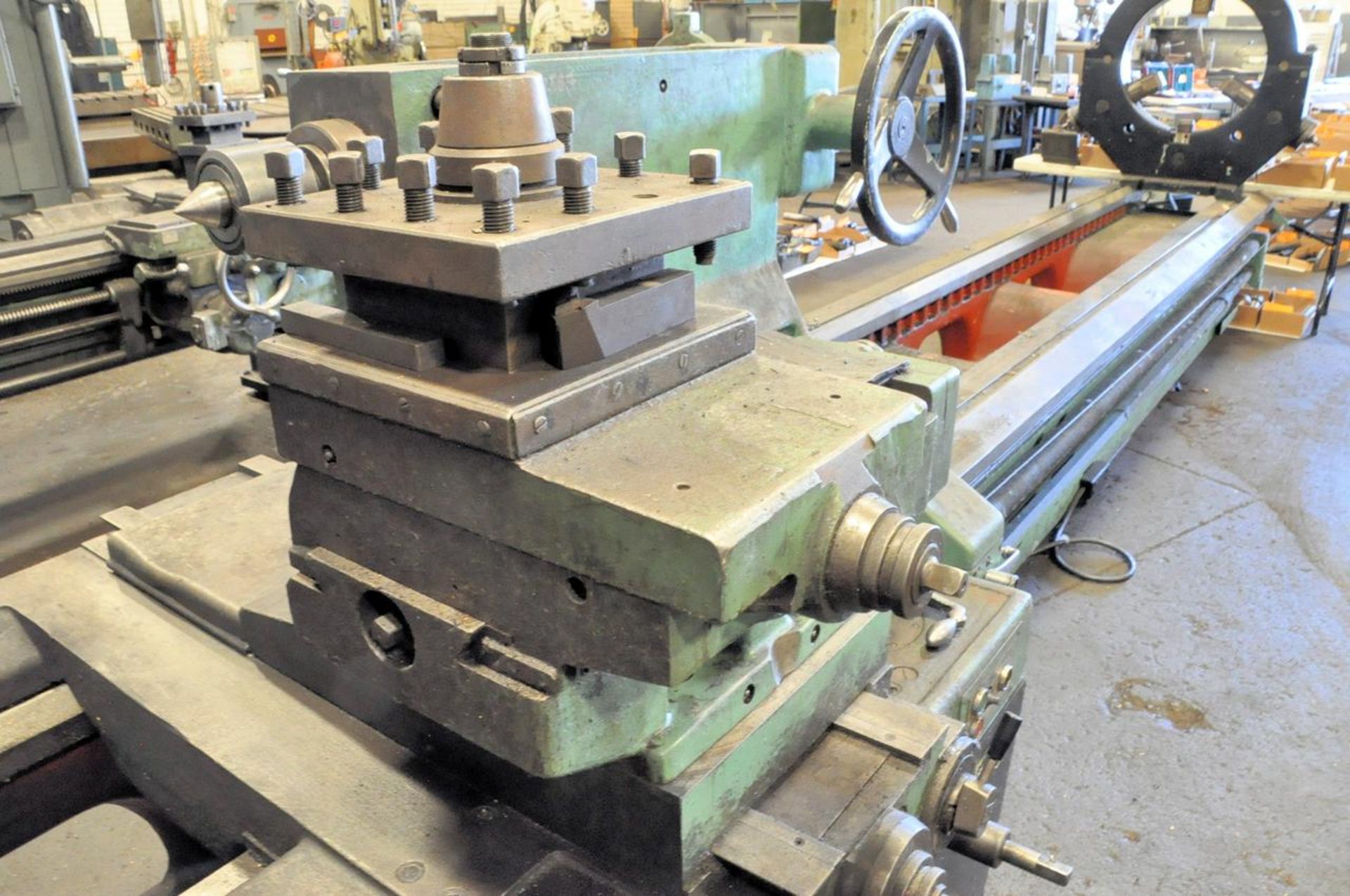 TOS SU125 Approx. 49" Swing x 204" Centers Engine Lathe - Image 4 of 7