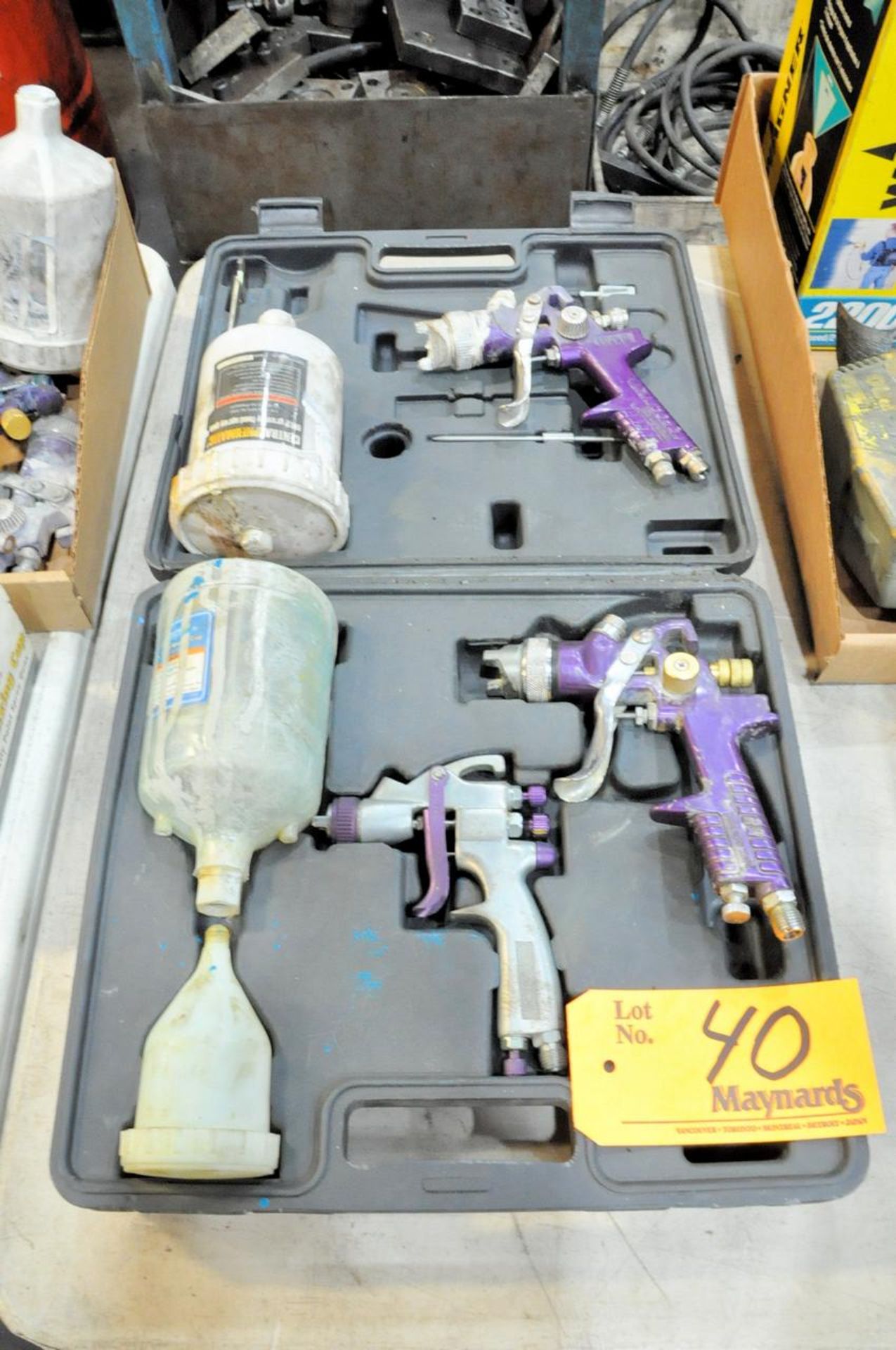 Lot of Central Pneumatic Paint Spray Guns - Image 2 of 3