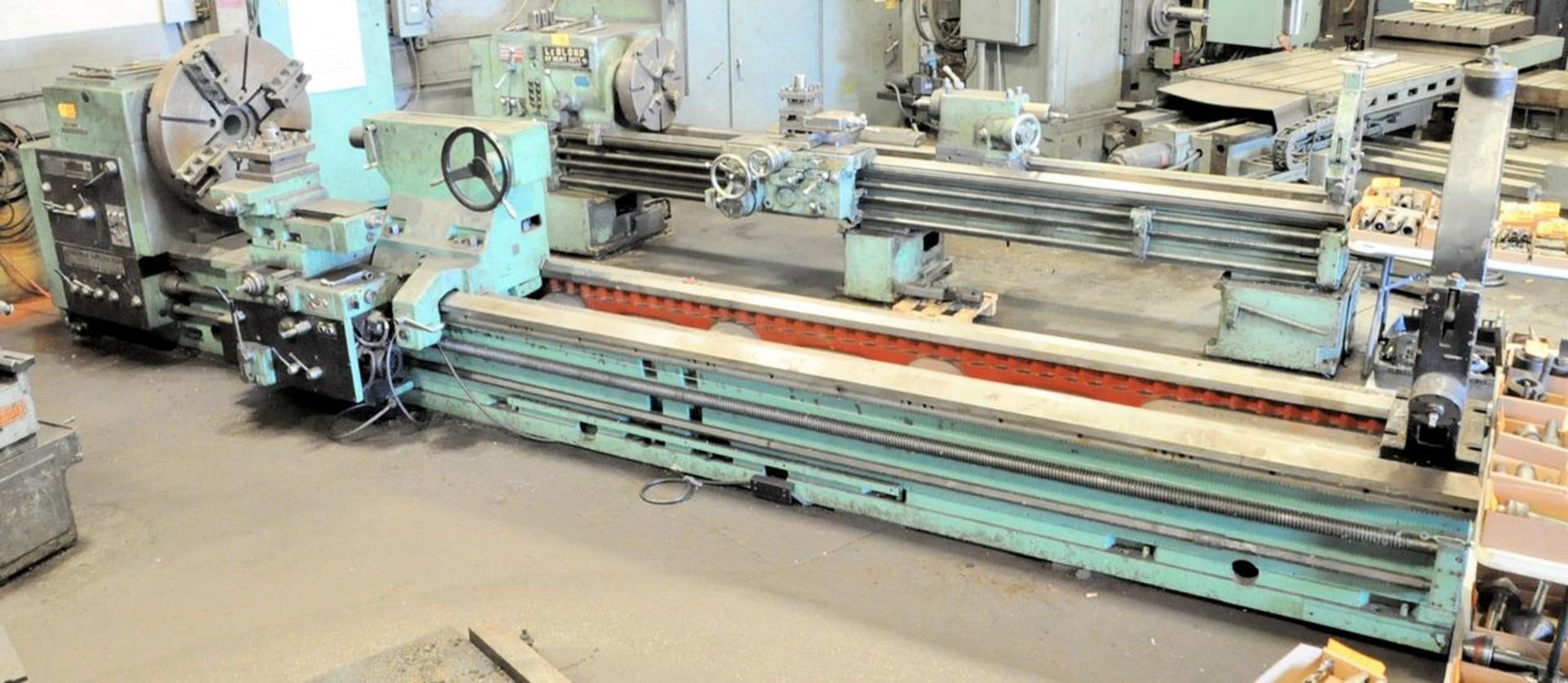 TOS SU125 Approx. 49" Swing x 204" Centers Engine Lathe