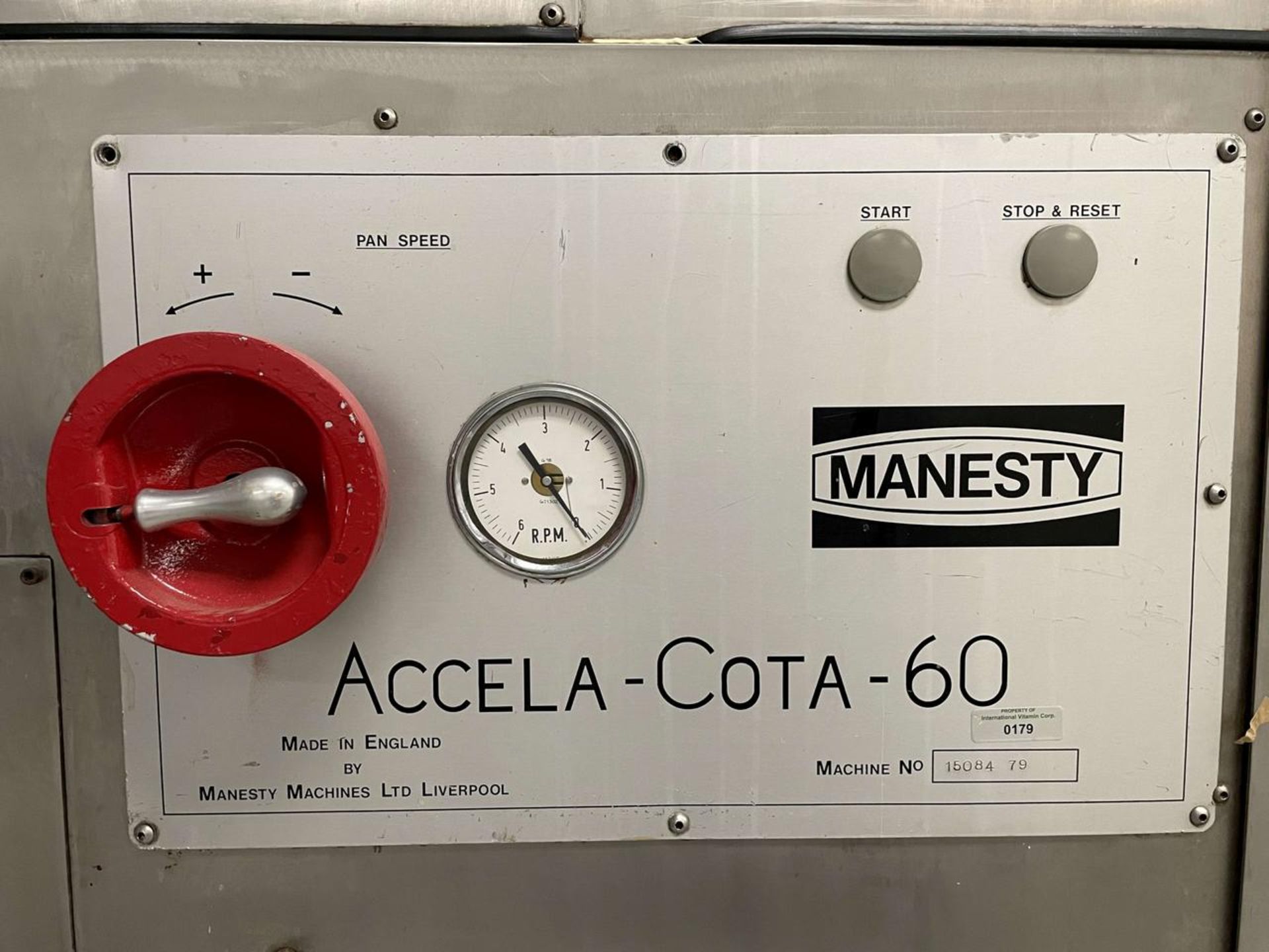 Manesty Accela-Cota-60 Tablet Coater - Image 6 of 8