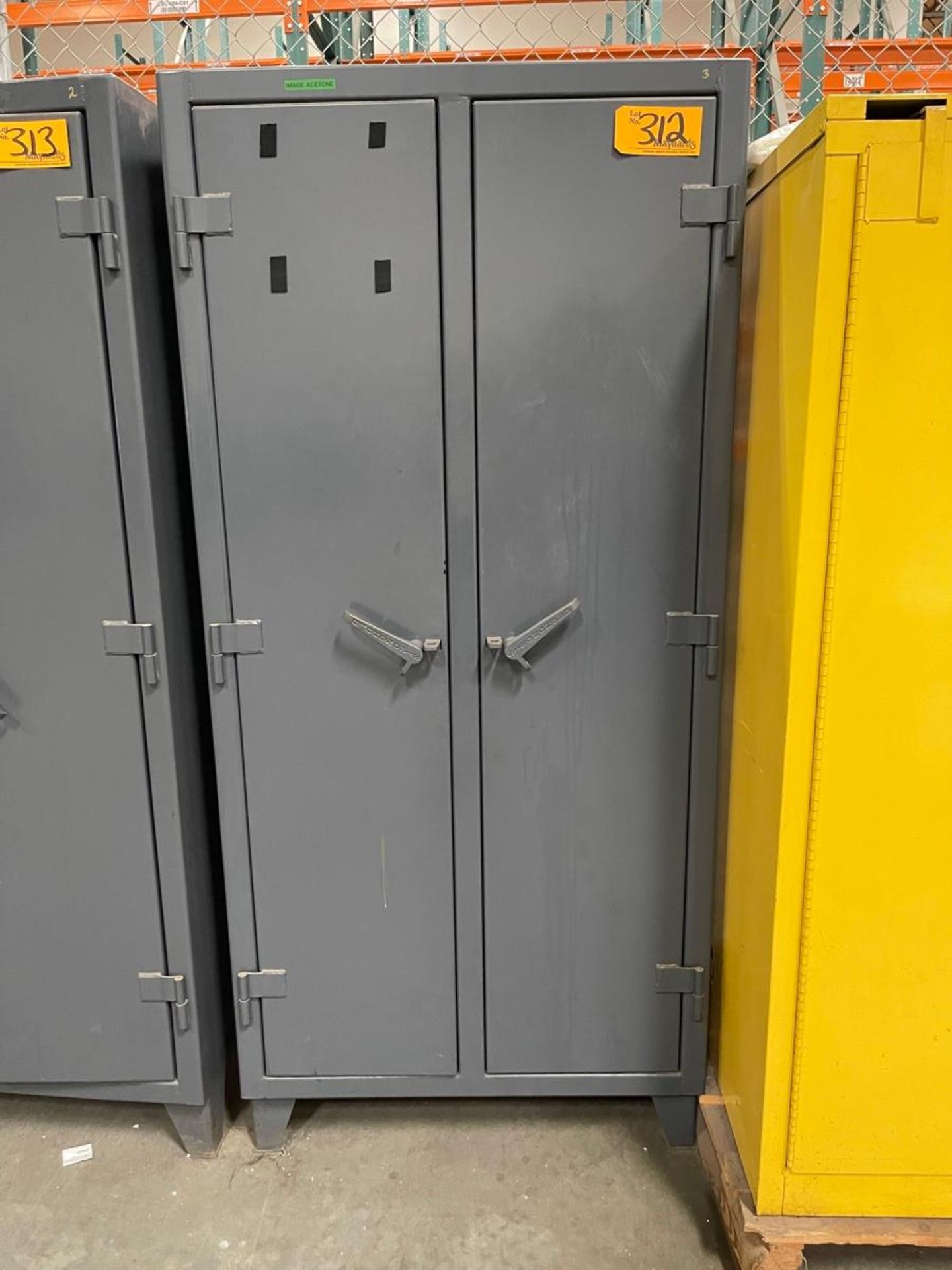 StrongHold 3’ x 2’ x 78" Heavy Duty 2-Door Cabinet