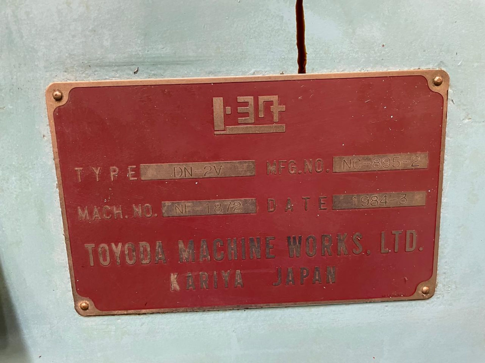 Toyoda DN-2V Vertical Machining Center - Image 10 of 10