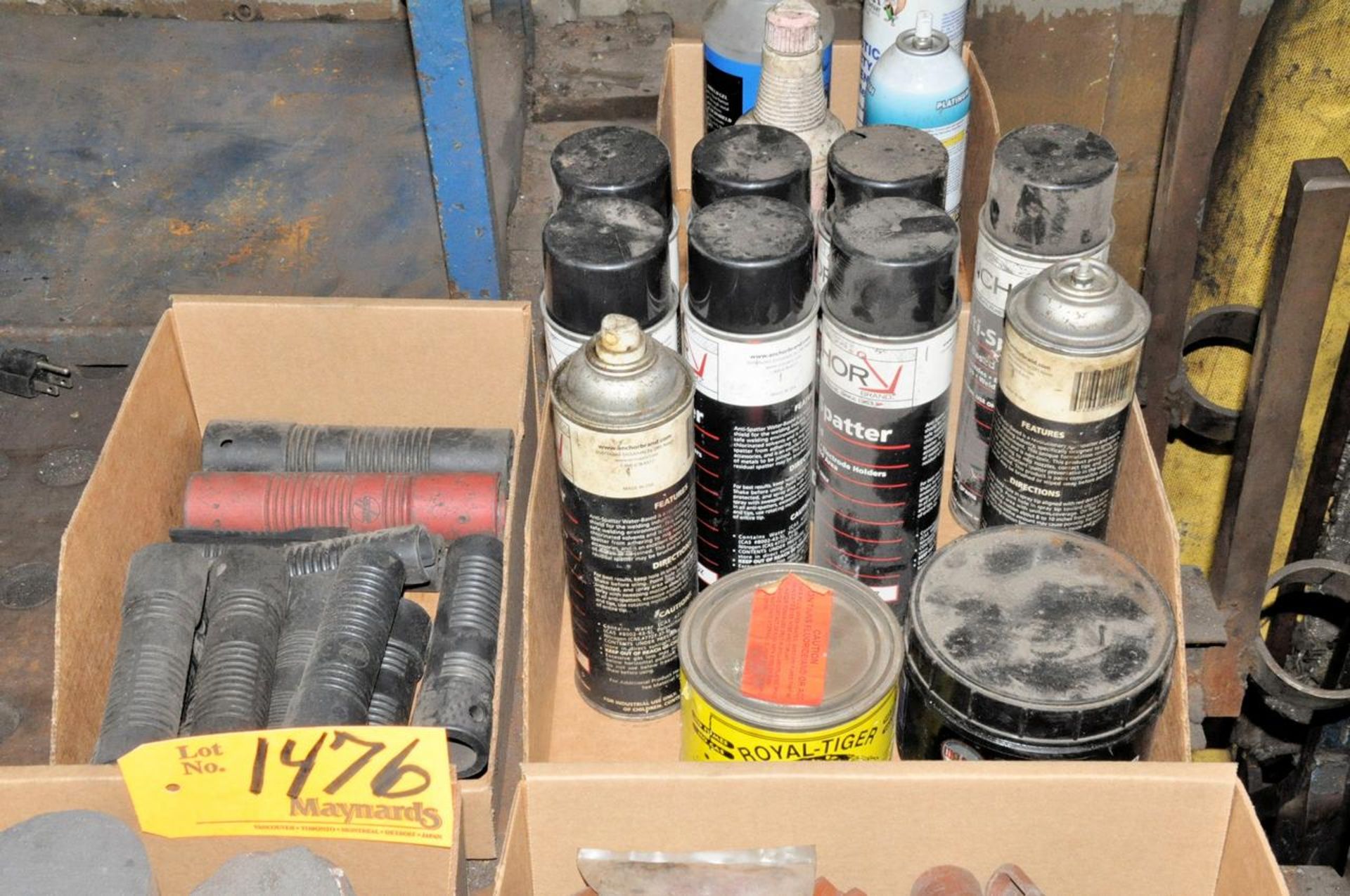 Lot of Welding Parts and Aerosols in (5) Boxes - Image 2 of 3