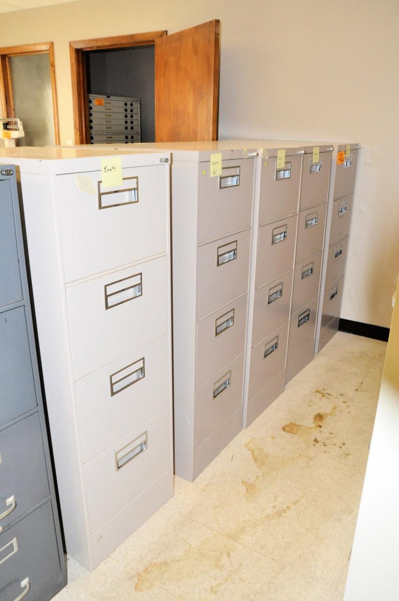 Lot of (9) 4-Drawer File Cabinets - Image 2 of 3