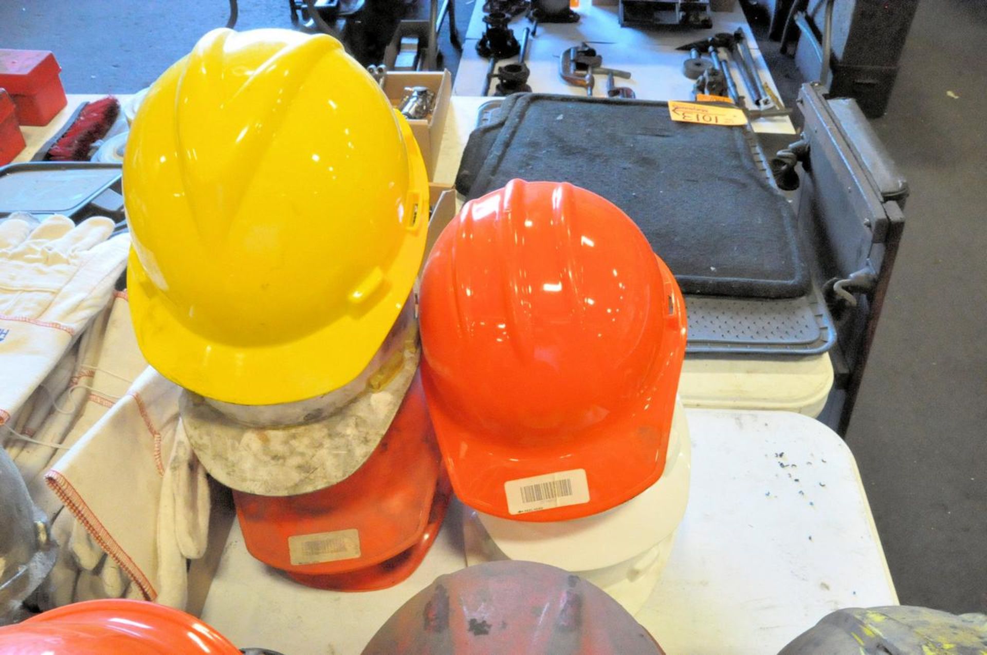 Lot of Safety Supplies on (1) Table and in (3) Boxes - Image 7 of 9