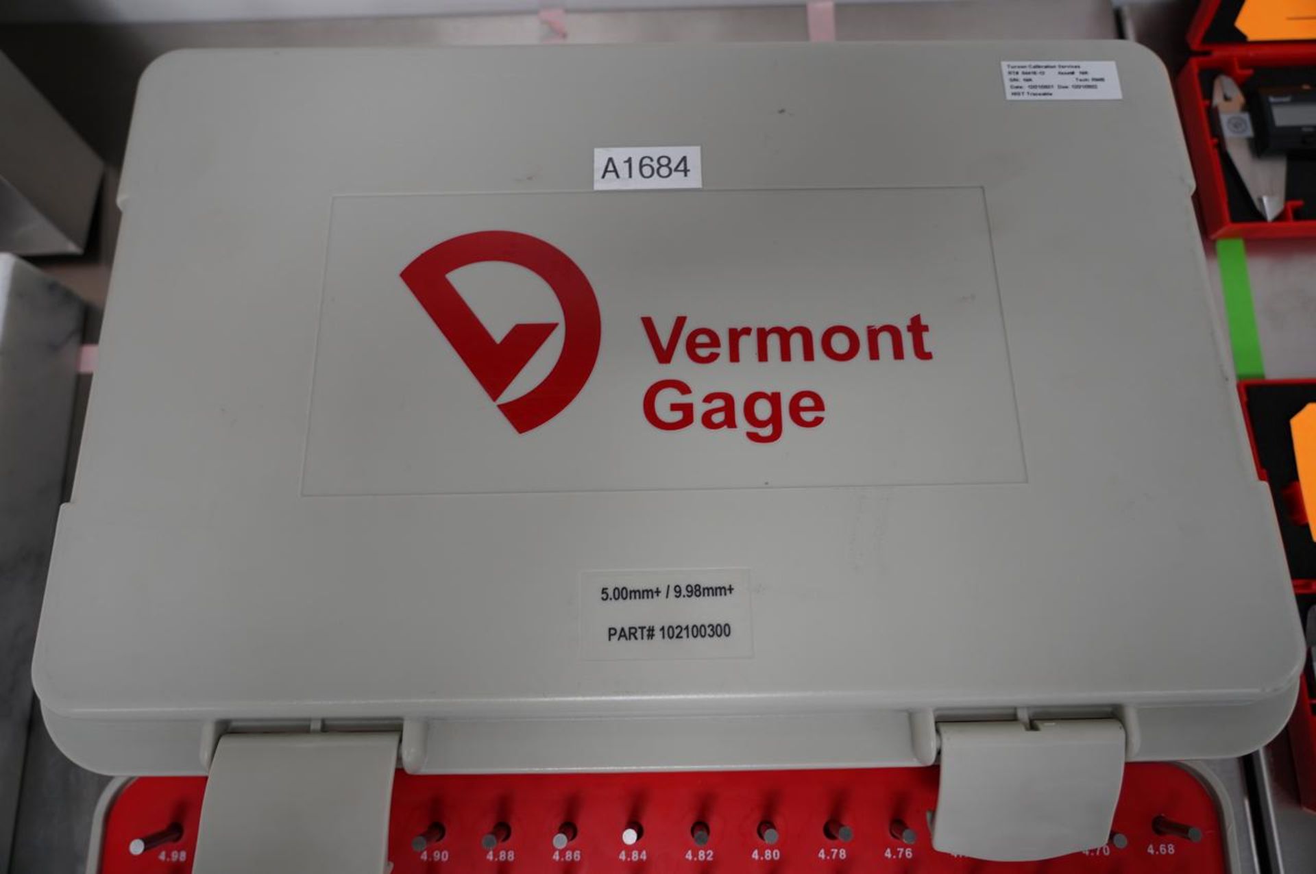 Vermont Gage 102100200 AND 102100300 (2) Pin Gage Sets - Image 4 of 5