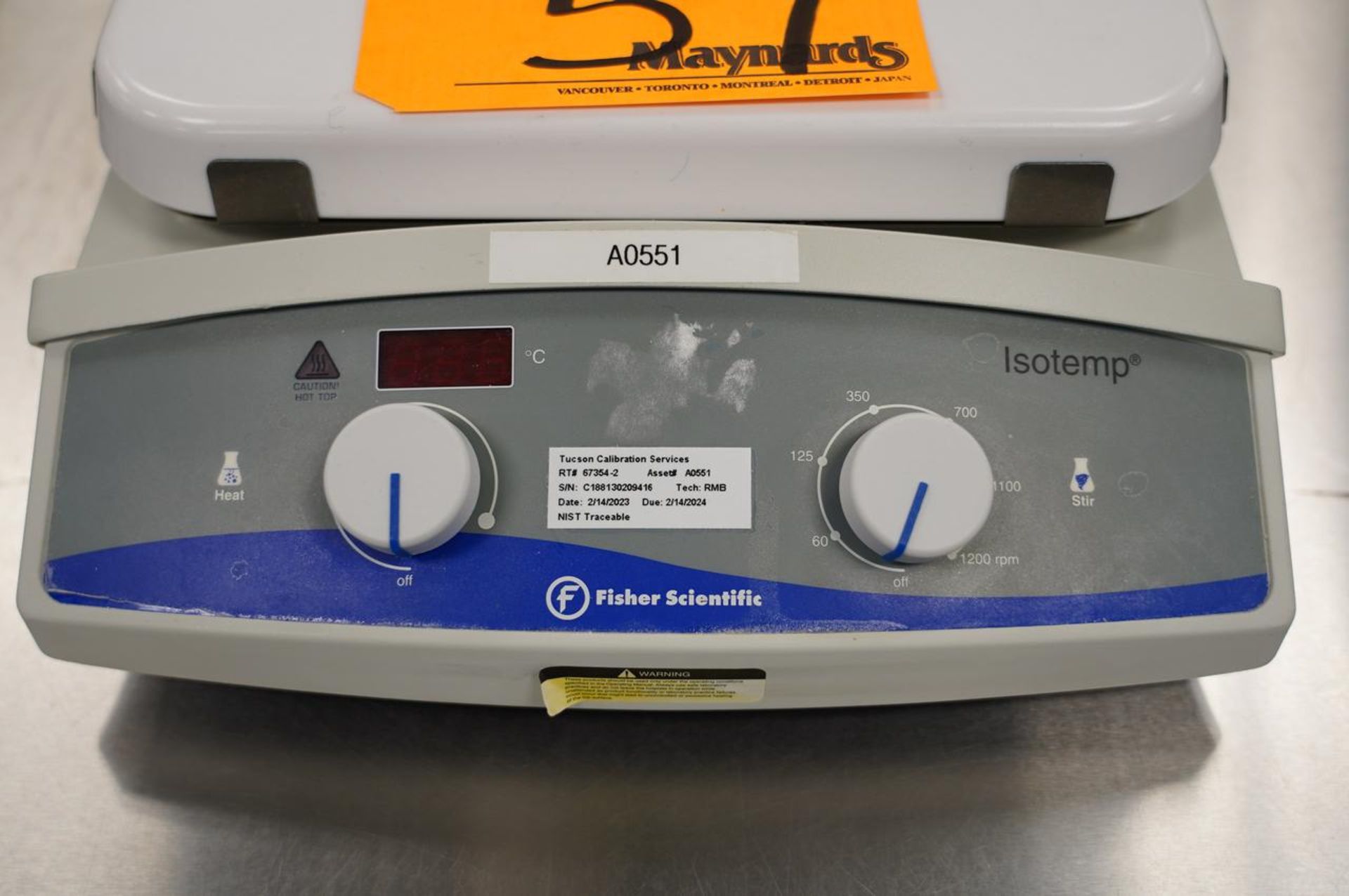Fisher Scientific 11-100-100sh Stirring Hot Plate - Image 2 of 3