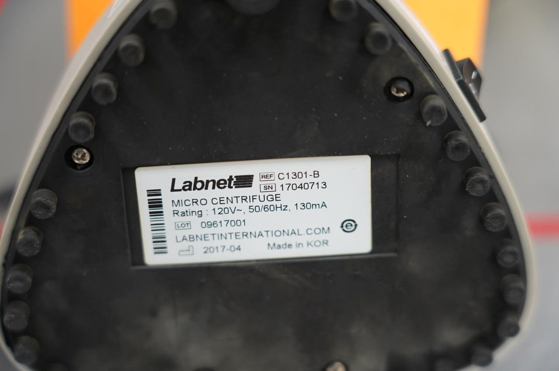 Labnet C1301-B Scientific Mini Centrifuge - Image 4 of 4