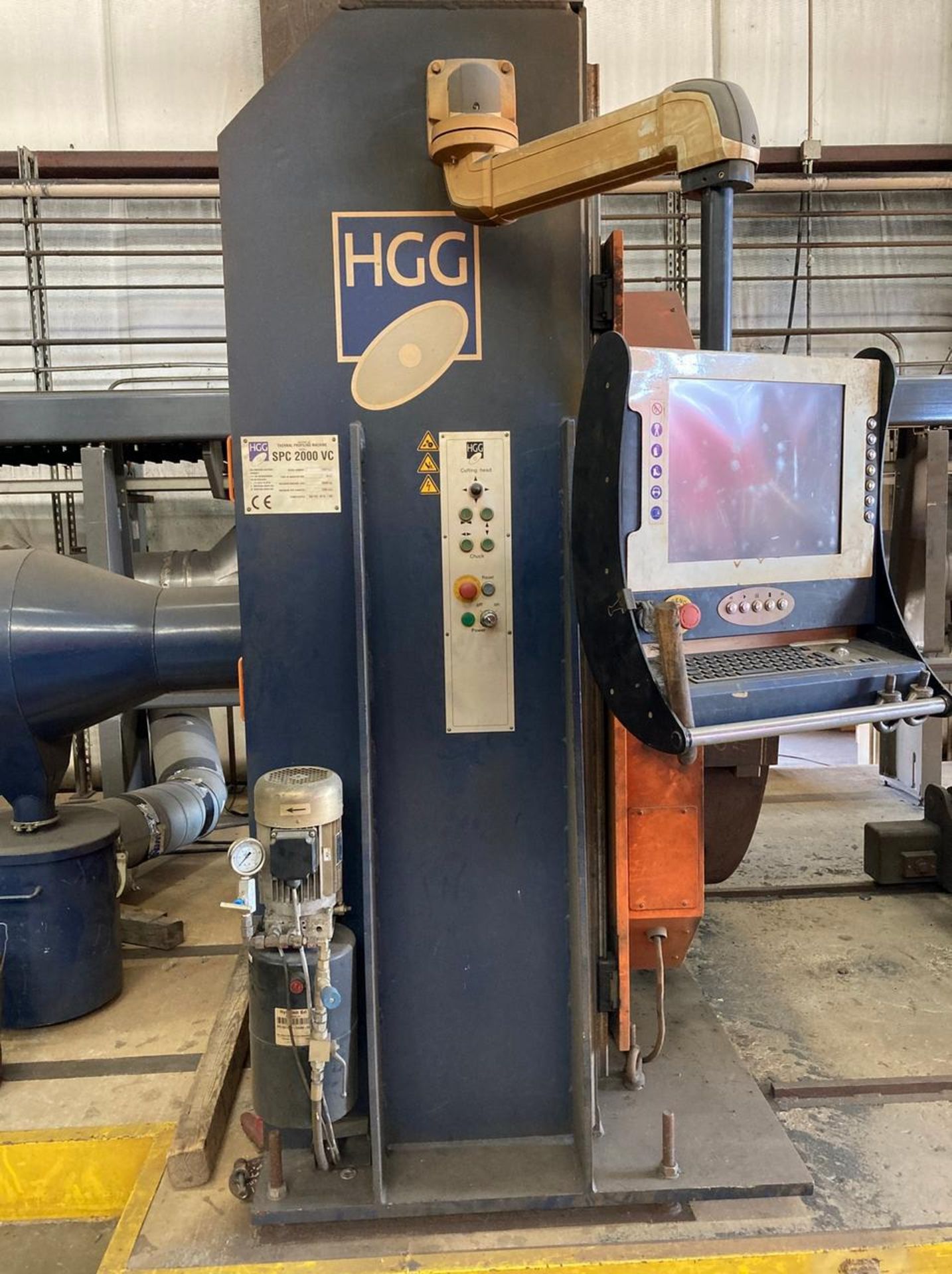 15 HGG SPC1200RB-SPC2000-VC Pipe & Vessel Thermal Profiling Line - Image 2 of 13
