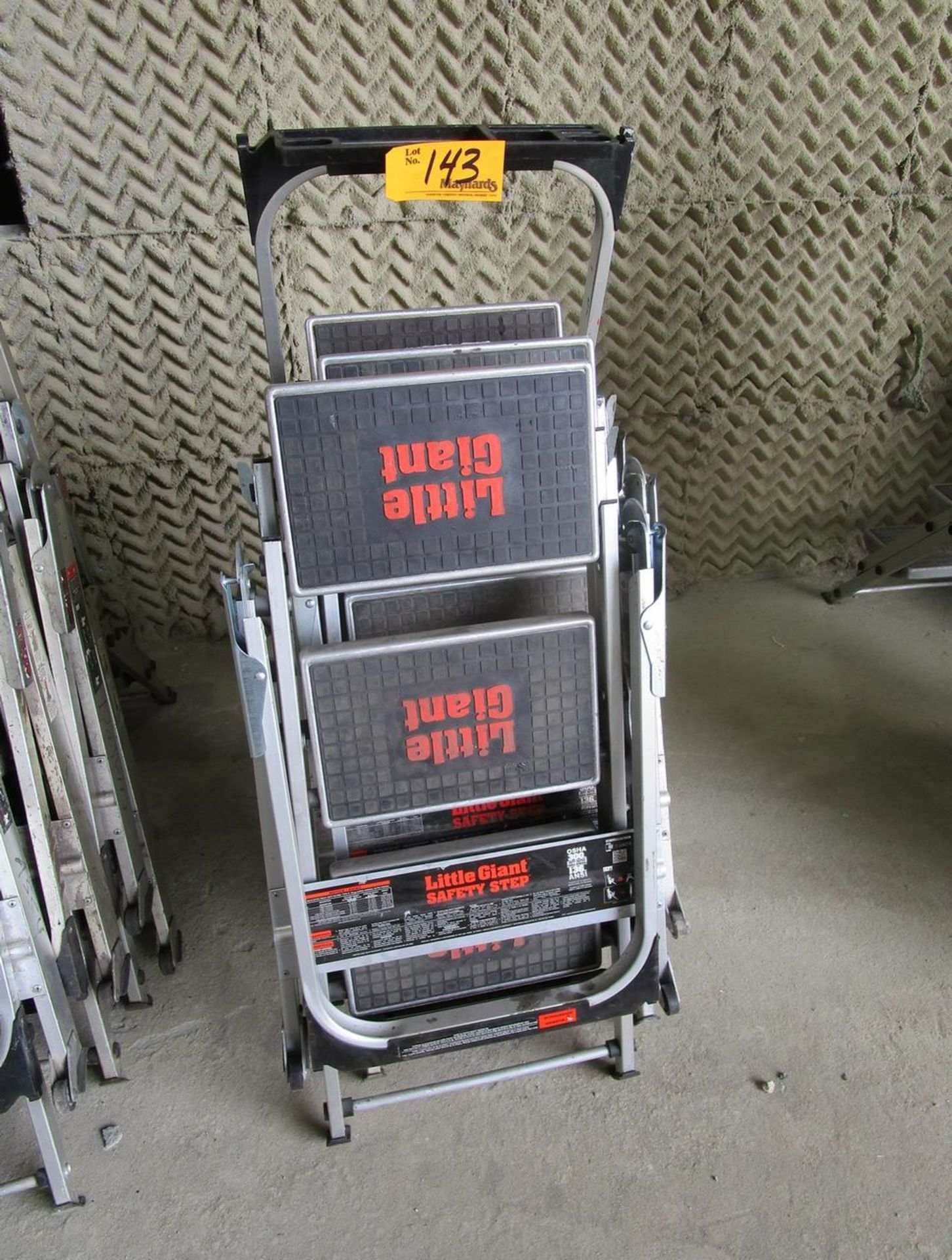 Little Giant 10310BA Lot of Safety Step Ladders (4)
