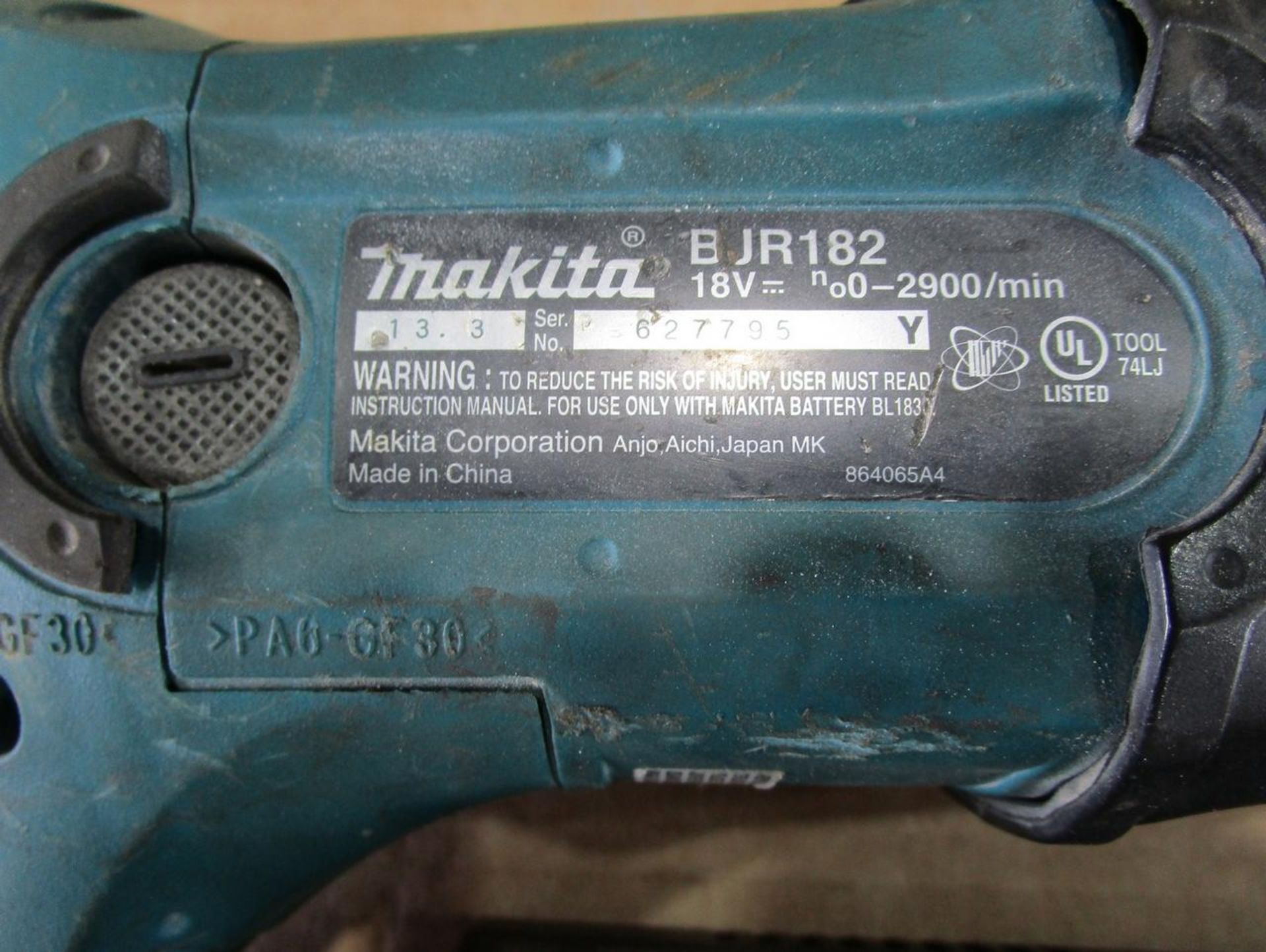 Makita 18 Volt Lot of Cordless Tools (2) - Image 2 of 3