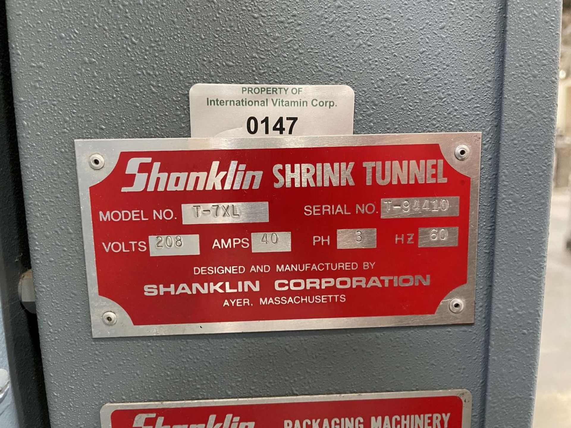 Shanklin T-7XL Shrink Tunnel - Image 6 of 6