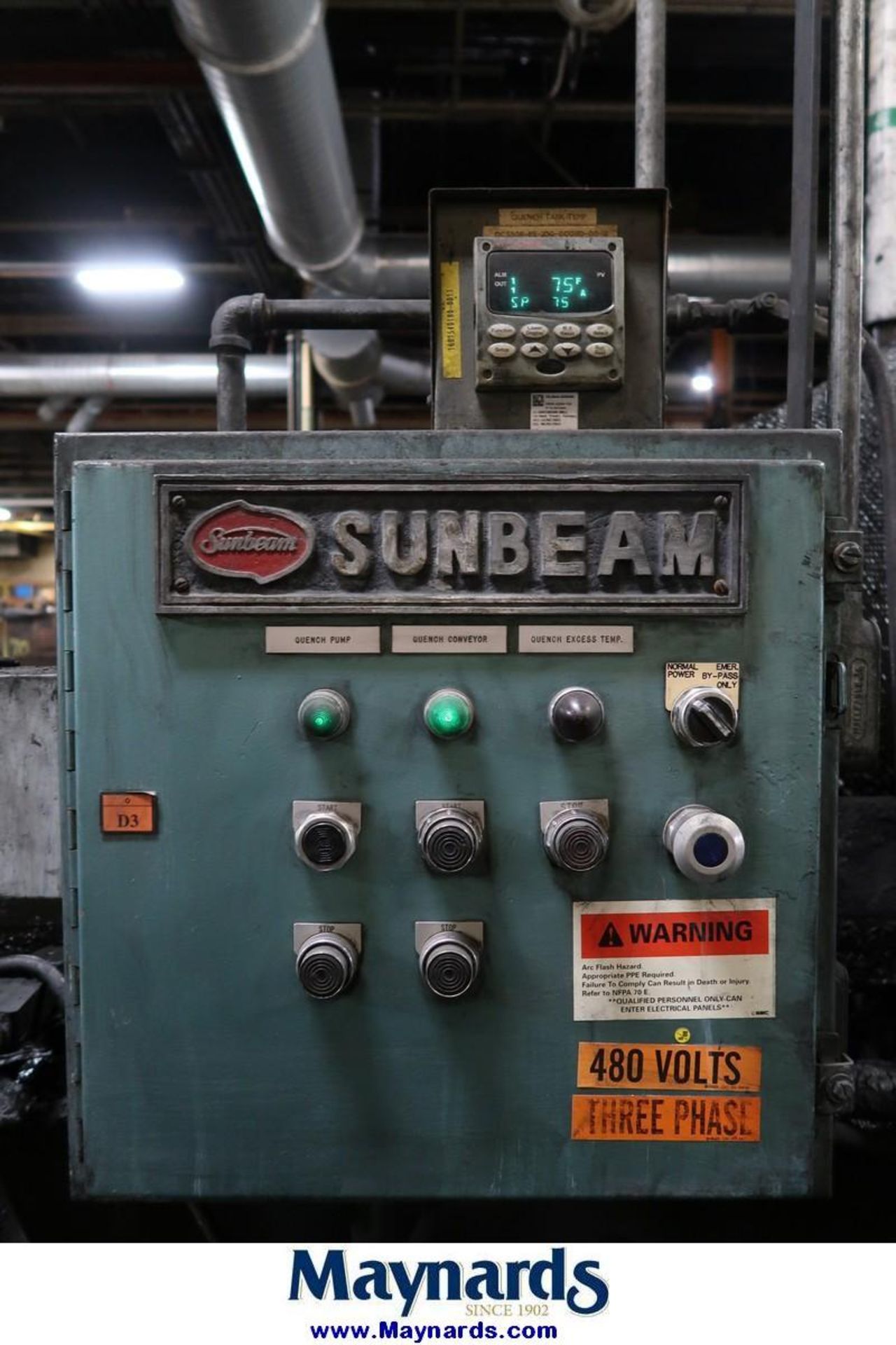 Sunbeam Rotary Retort Gas Furnace - Image 14 of 20