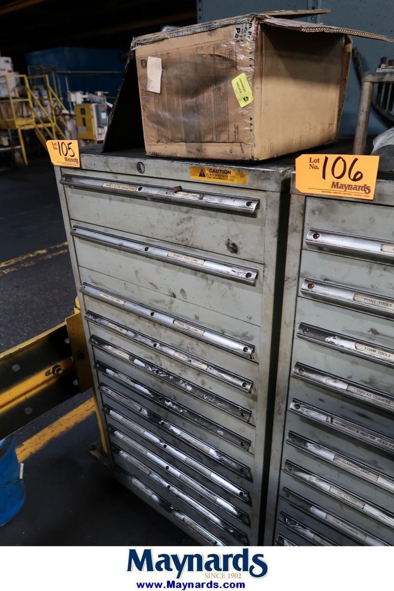 Stanley Vidmar 11-Drawer Heavy Duty Parts Cabinet