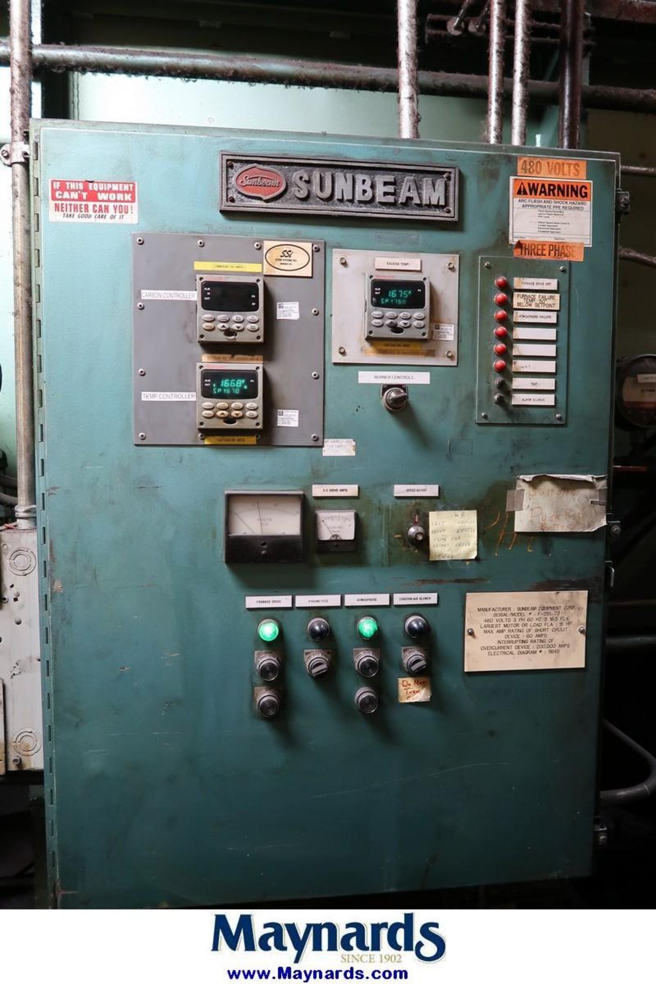 Sunbeam Rotary Retort Gas Furnace - Image 6 of 20