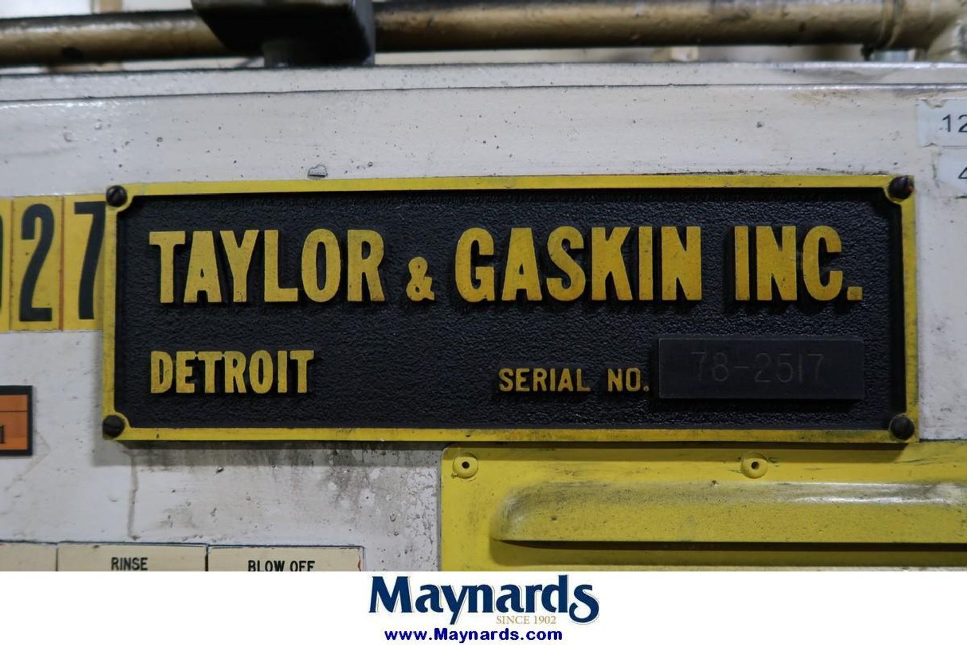 Taylor & Gaskin Inc. Natural Gas Heated 3-Stage Belt Washer - Image 17 of 17