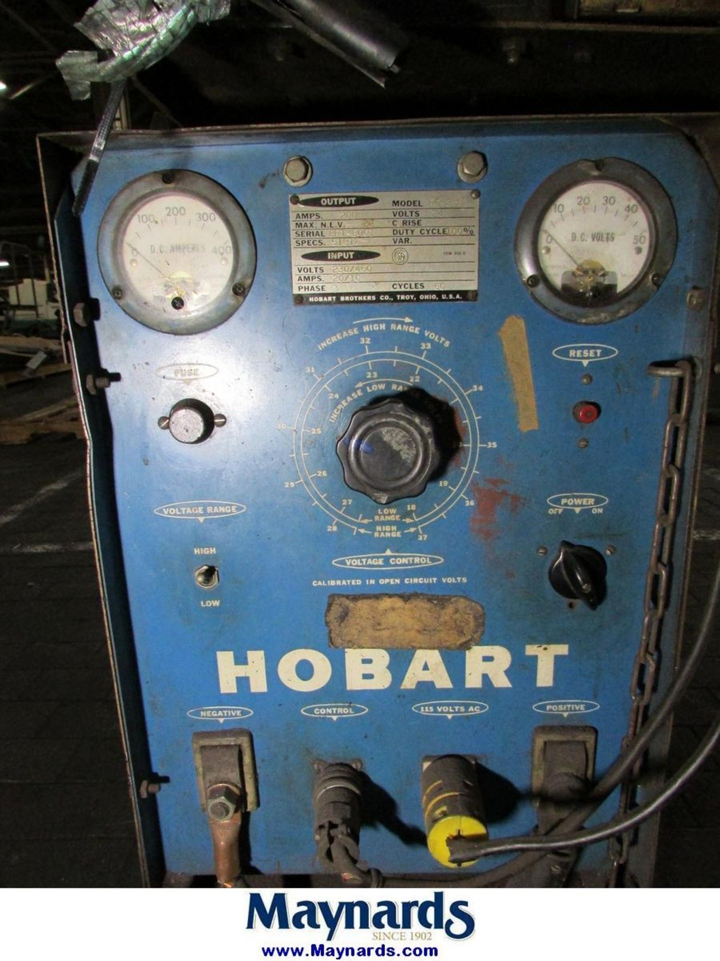 Hobart RC-256 Arc Welding Power Source - Image 3 of 7