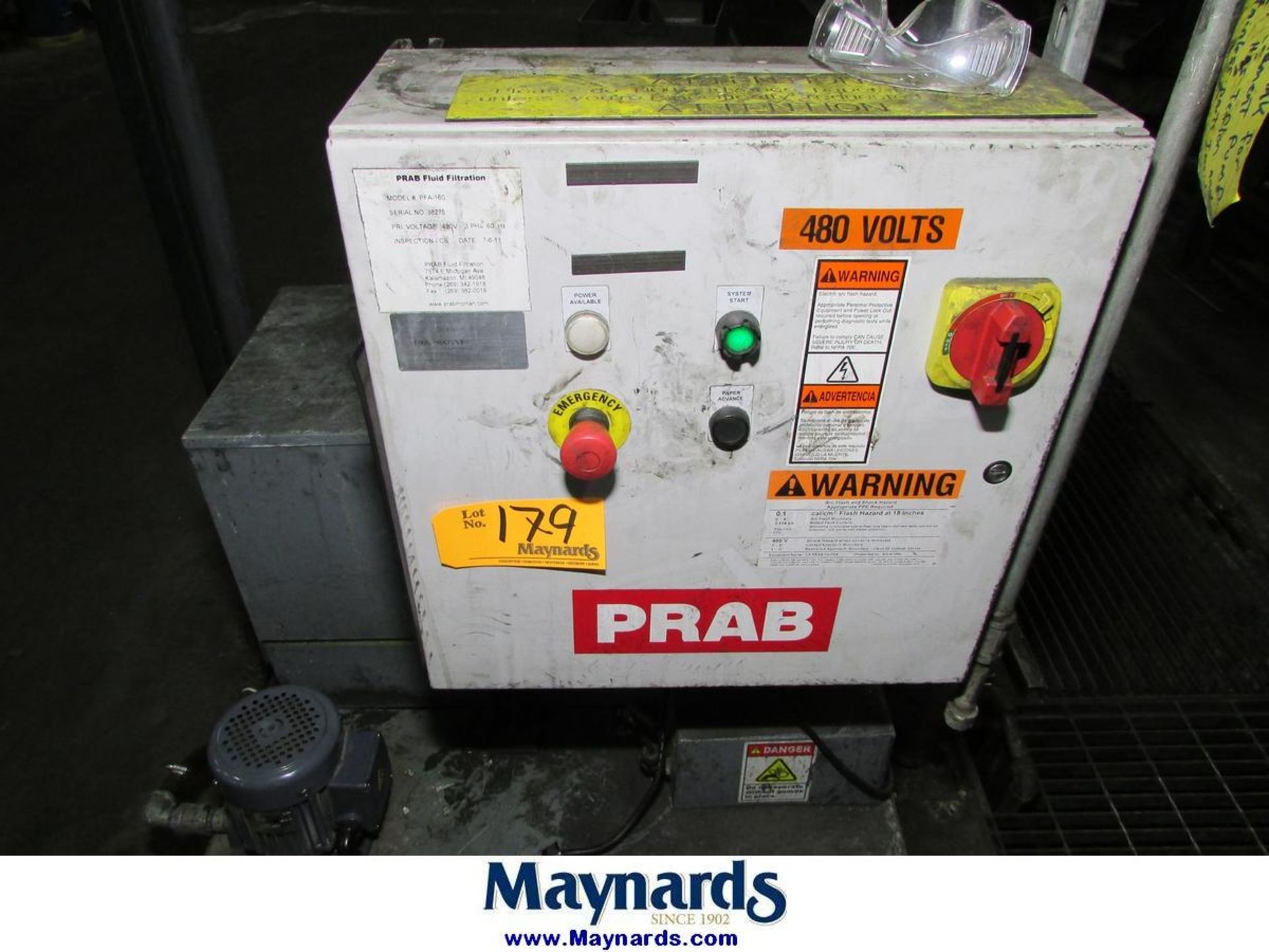 Prab PFA-160 Filtration Unit - Image 6 of 7