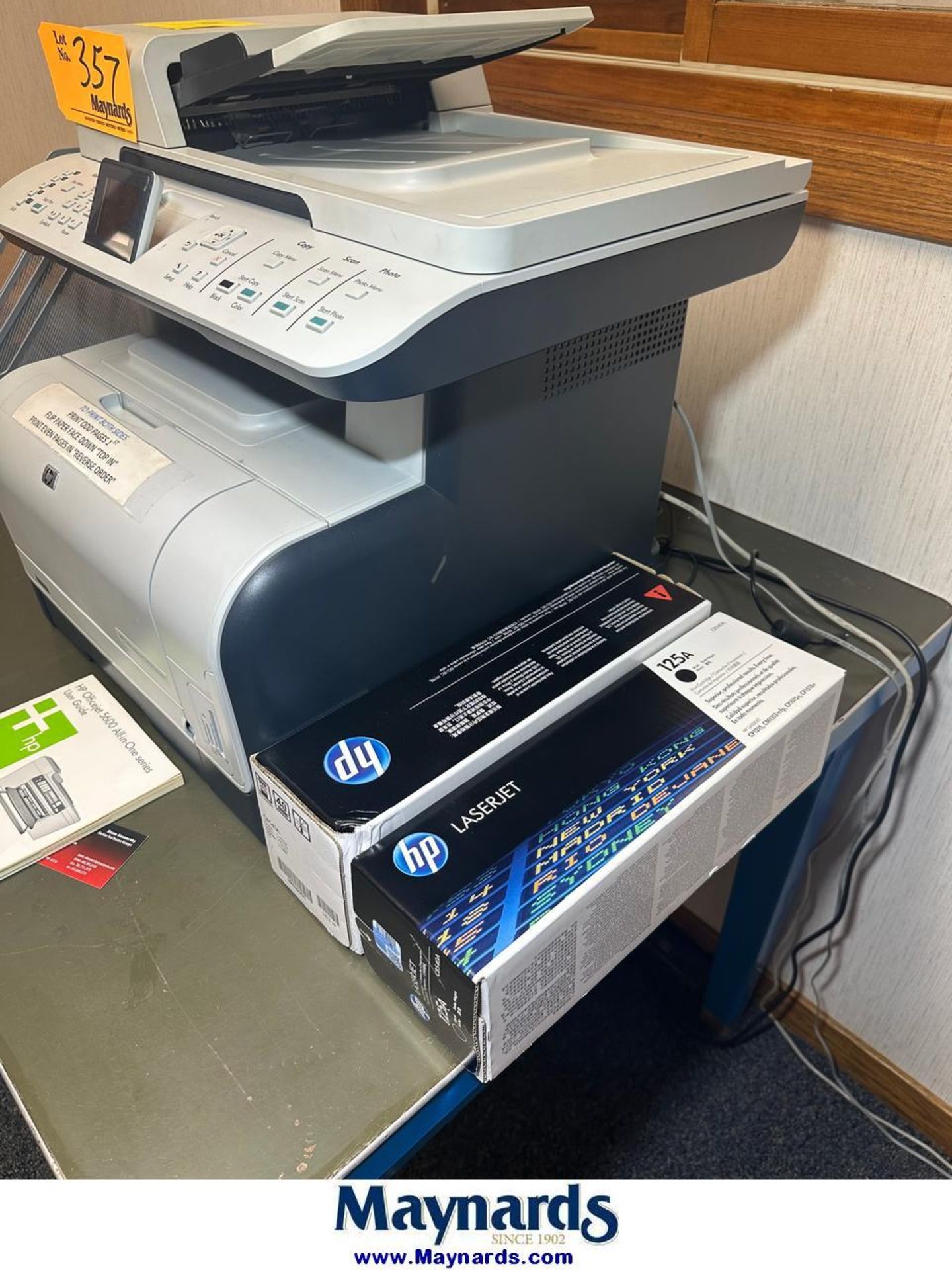 HP Color LaserJet CM1312nfi MFP Color Printer/Copier/Fax Machine - Image 2 of 6