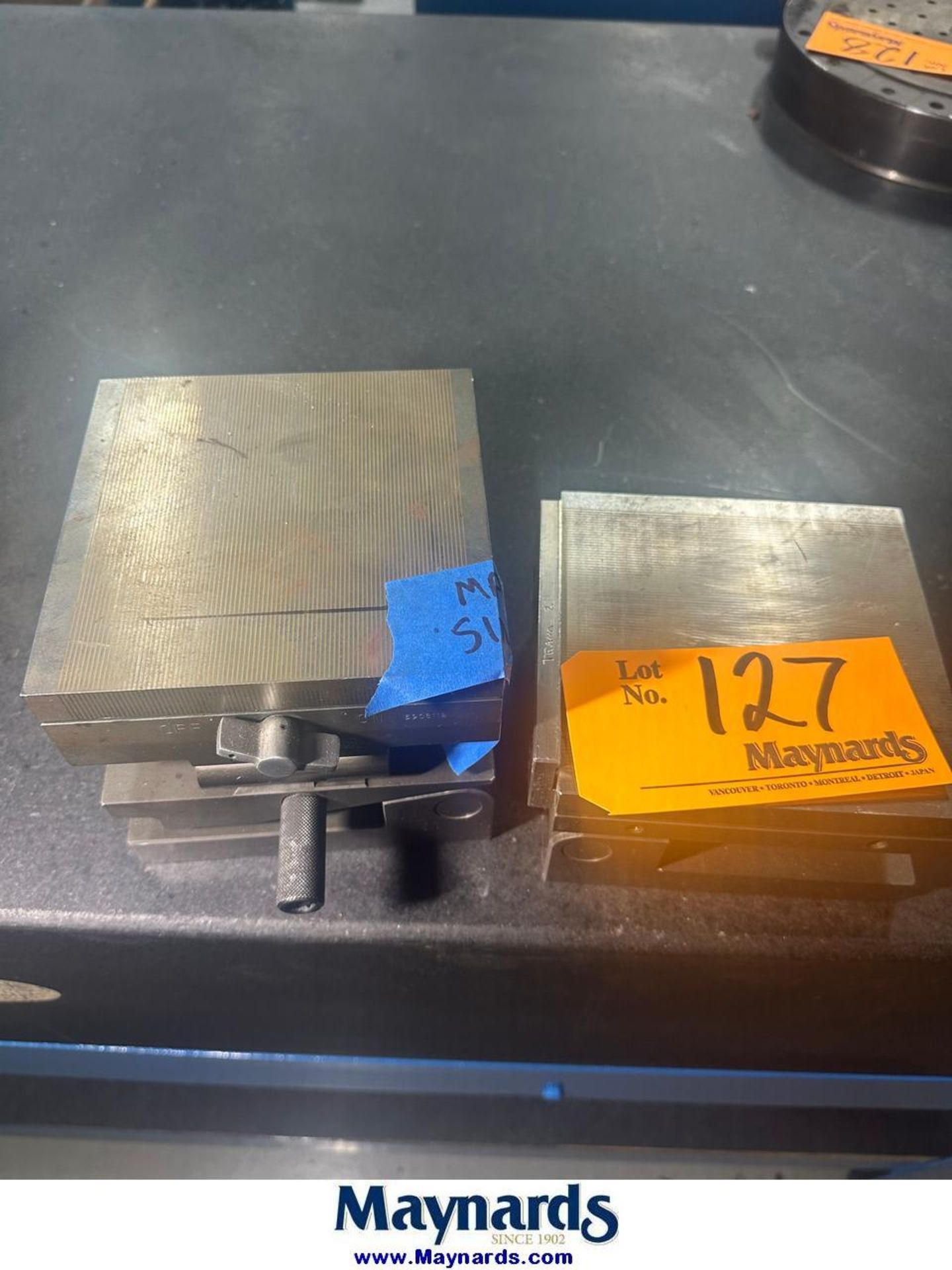 (2) 6"x6" Magnetic Sine Plate