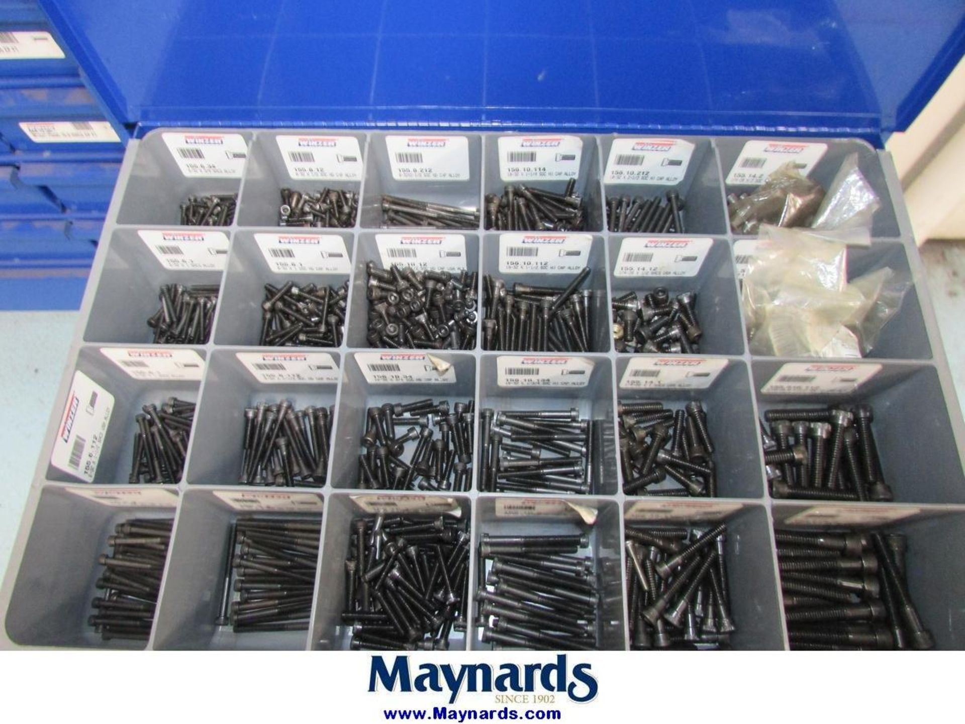 Winzer (3) Bolt Bins with Assorted Hardware - Image 11 of 11