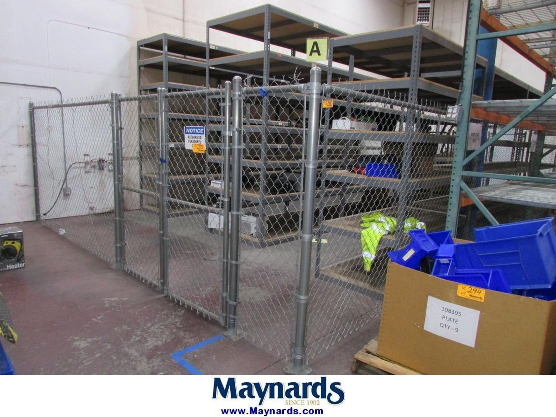 30'x18'x 6' Chain-Link Fence