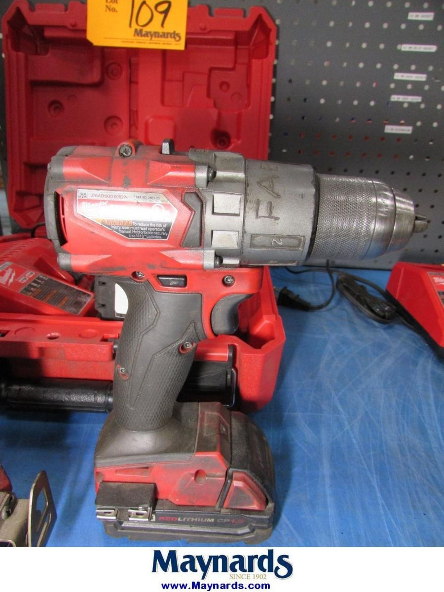 Milwaukee (4) 1/2" Cordless Electric Drill/Drivers - Image 5 of 5