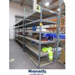 (12) Sections of Adjustable Racking