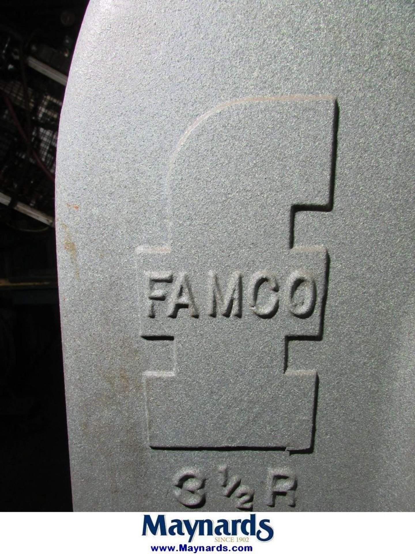 Famco 3-1/2P Pedestal Mounted Arbor Press - Image 4 of 4