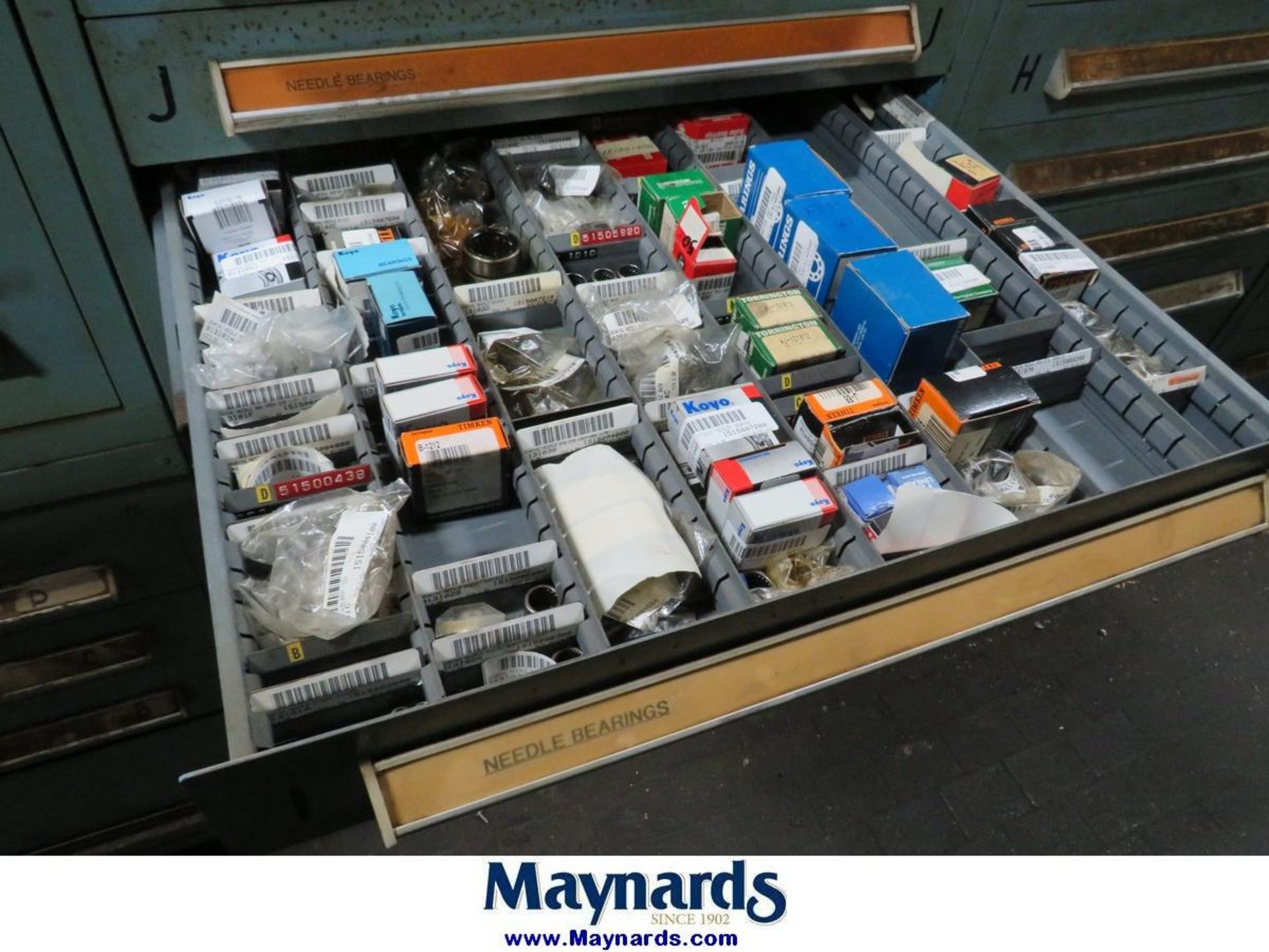Stanley Vidmar 12-Drawer Parts Cabinet - Image 8 of 16