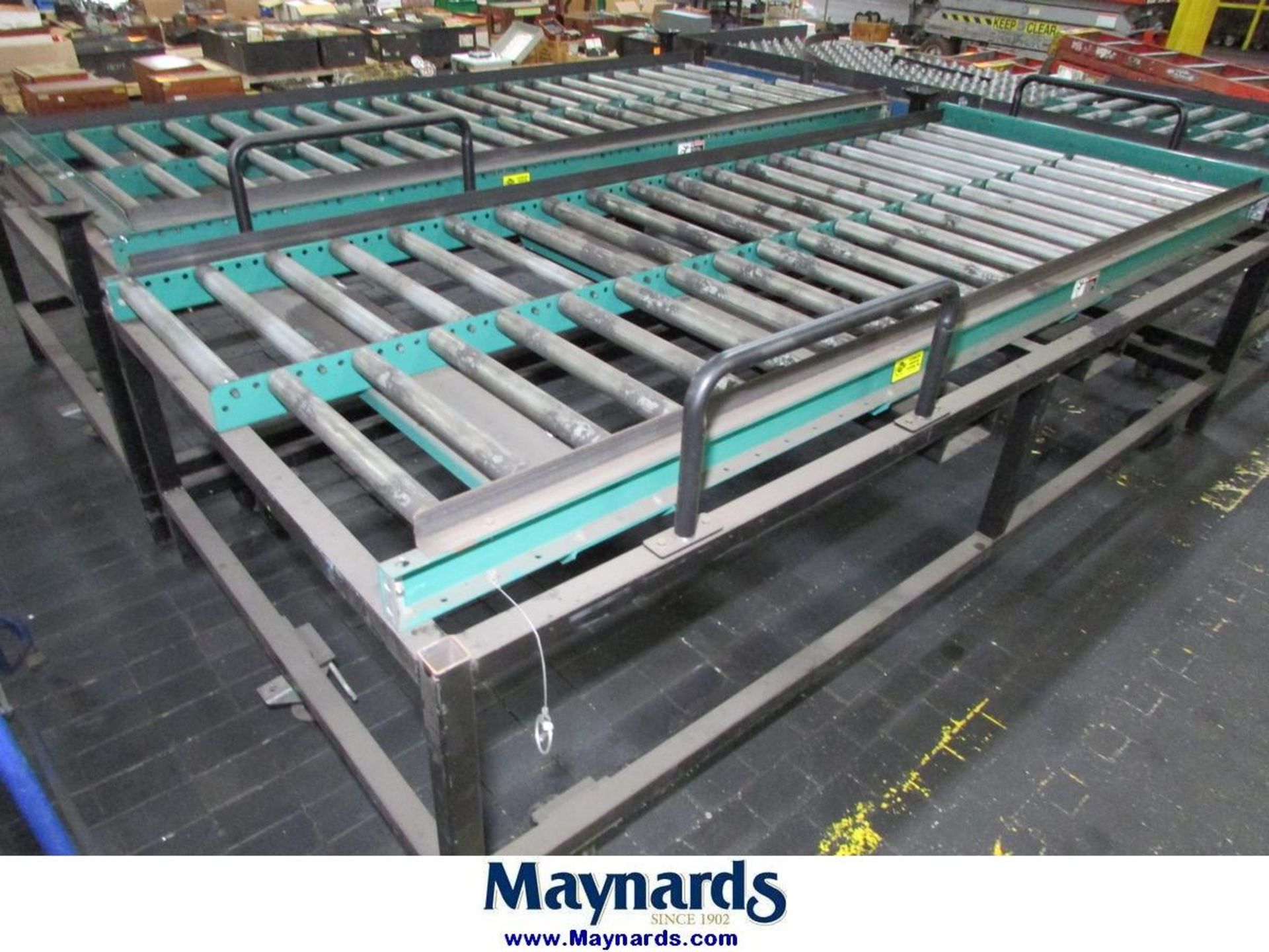 Automated Conveyor Systems (3) 120"x45" Roller Conveyor Sections - Image 3 of 5