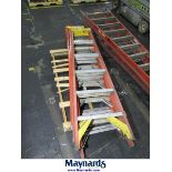 (5) Fiberglass A-Frame Ladders