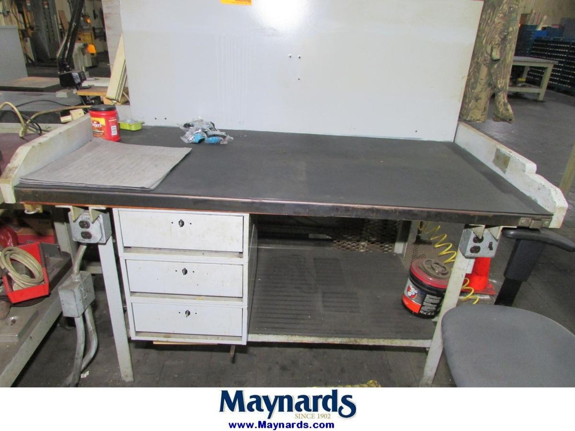 (2) 63"x31" Workbenches - Image 2 of 4