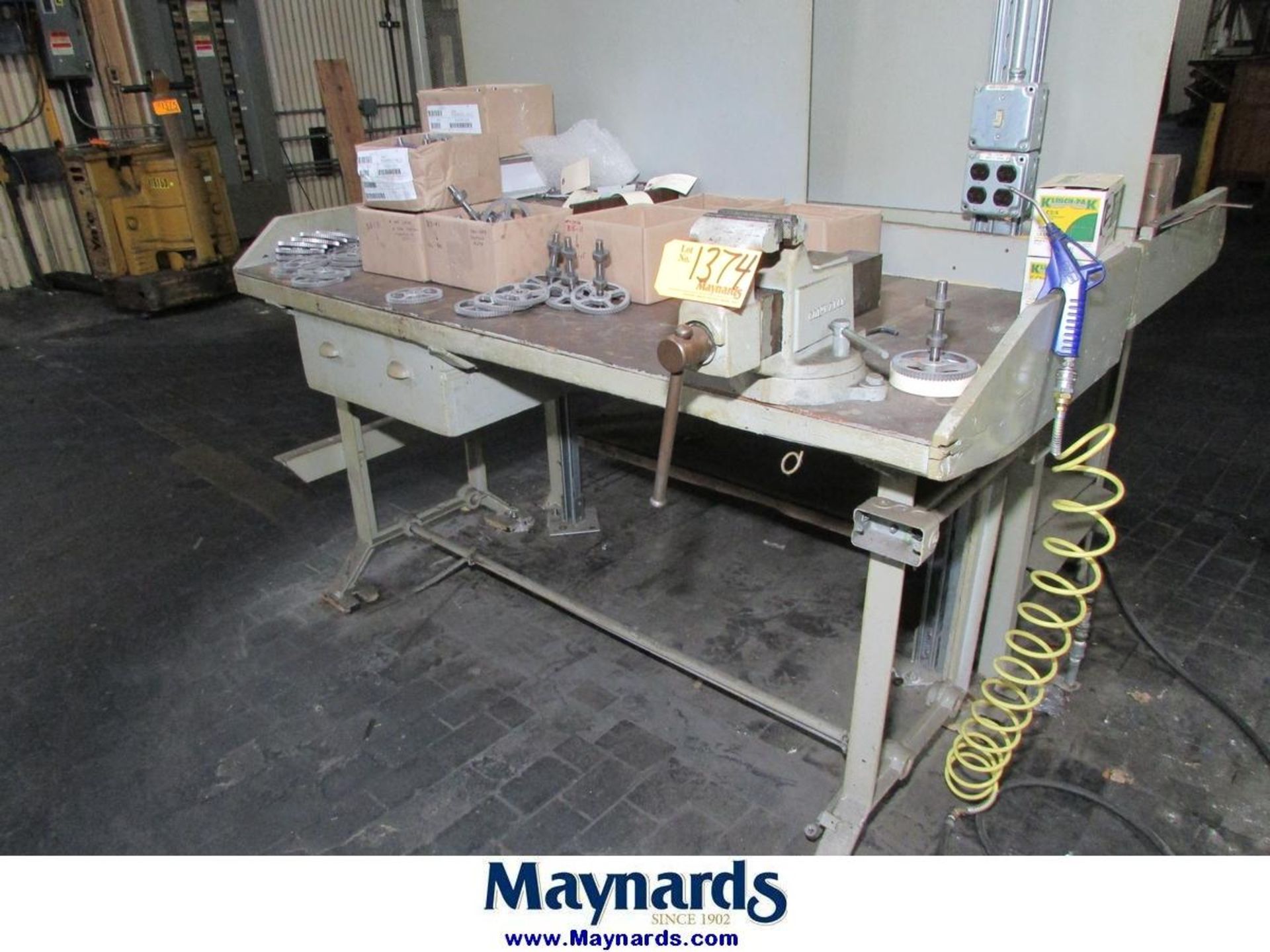 (2) 64"x30" Workbenches