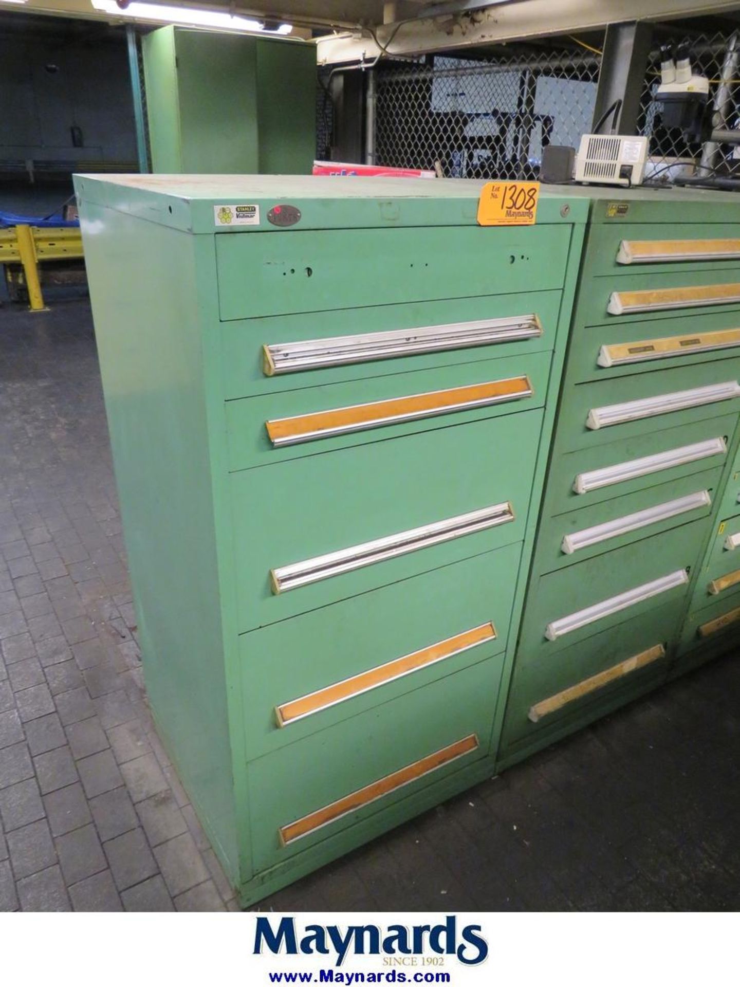 Stanley Vidmar 6-Drawer Parts Cabinet - Image 3 of 9